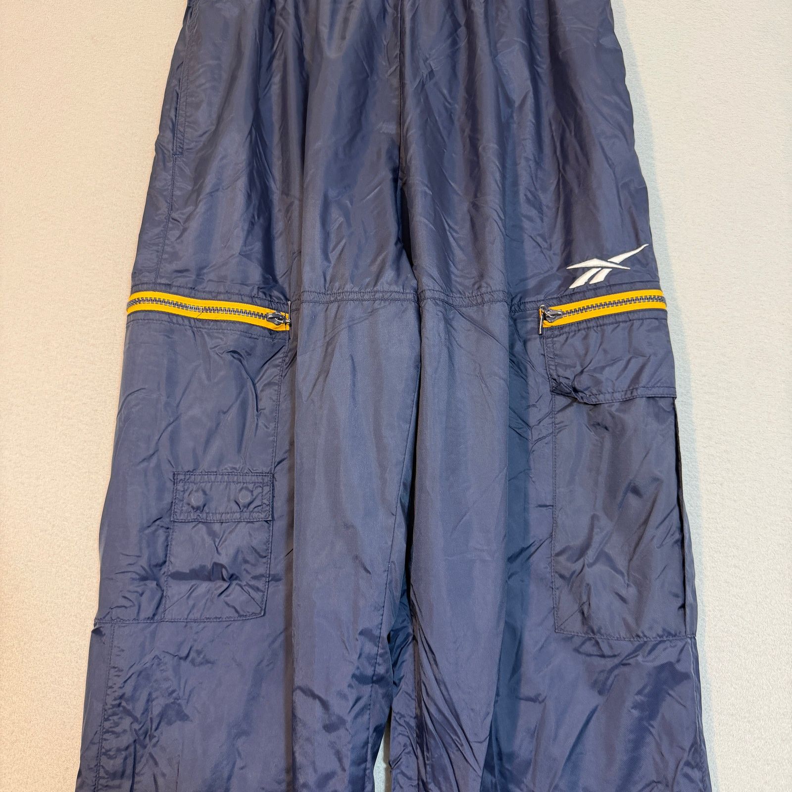 Reebok Vintage Reebok Windbreaker Track pants Men's Large 90s Size US 30 / EU 46 - 3 Thumbnail