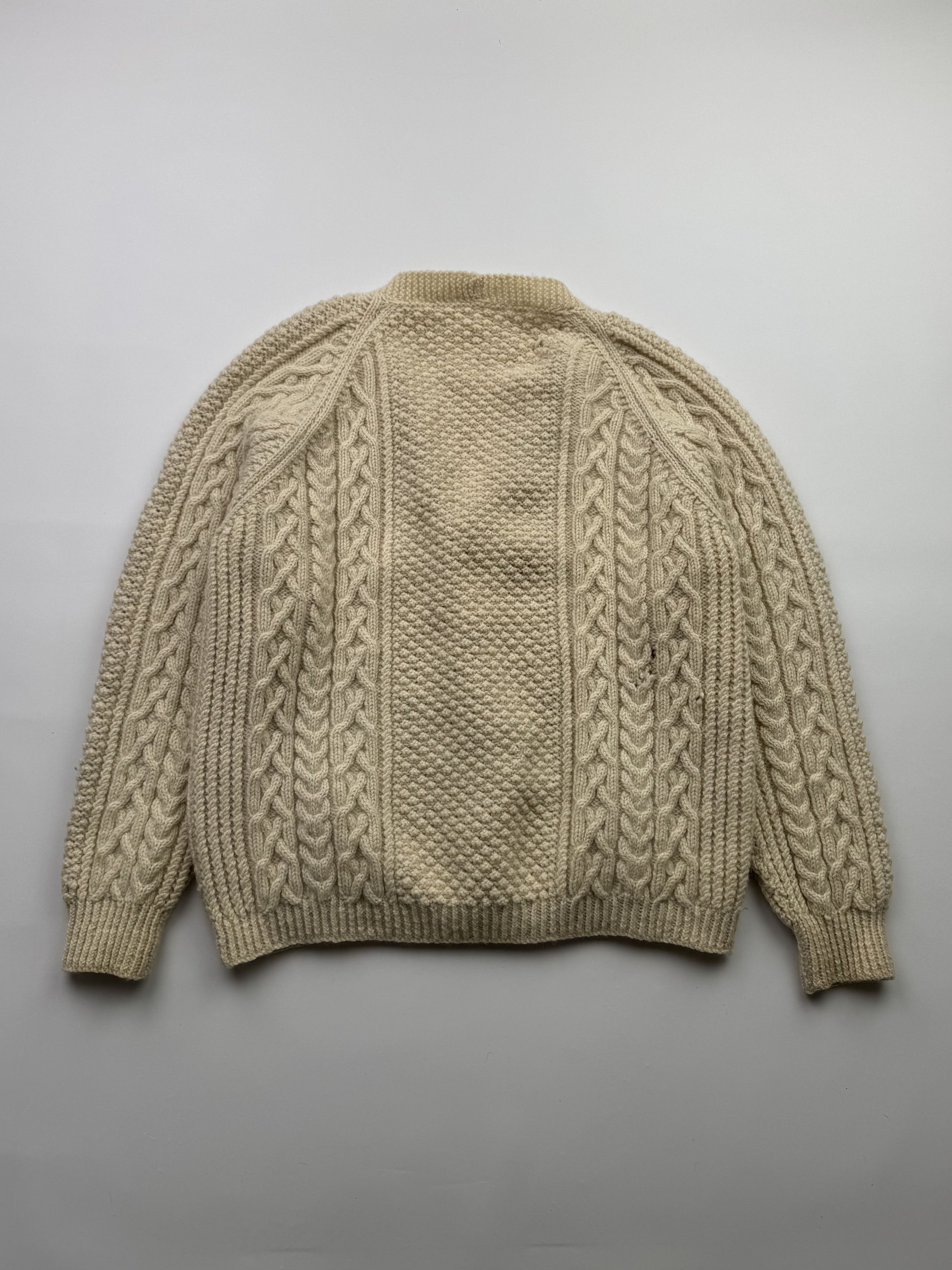 Vintage Vintage 80s Wool Knit Heavy Cardigan B480(V223)E2 Size US M / EU 48-50 / 2 - 6 Thumbnail