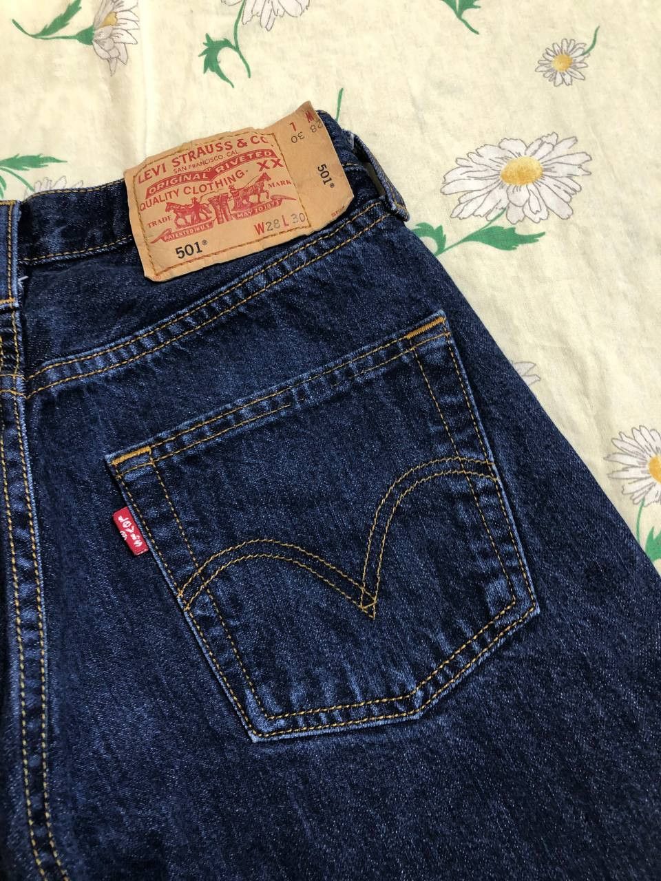 Levi's Levis denim jeans bermuda shorts 501 Size US 28 / EU 44 - 13 Thumbnail