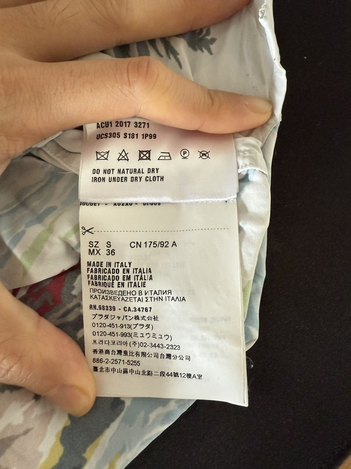 Prada Prada Hawaiian Shirt Size US S / EU 44-46 / 1 - 7 Thumbnail