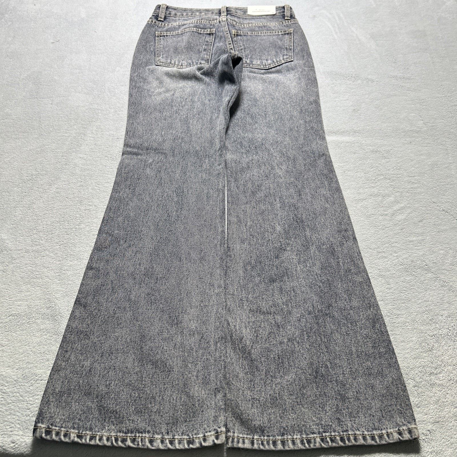 7 For All Mankind Deadstock Beyond Baggy Jeans Womens Small 28x31 Dojo Flare Size 28" / US 6 / IT 42 - 2 Thumbnail