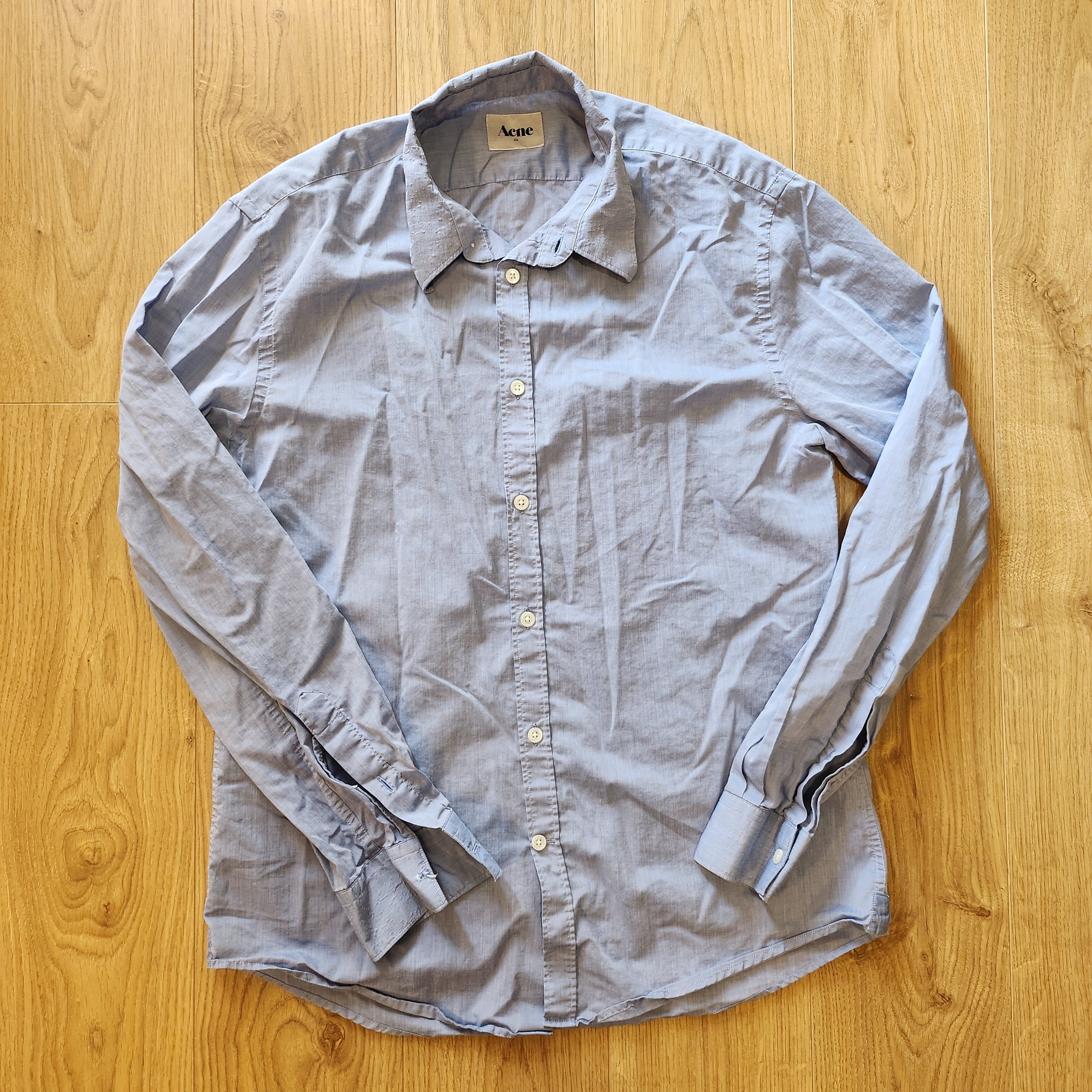 Acne Studios Acne Studios Classic Slim Chambray SS09 Shirt Size US M / EU 48-50 / 2 - 1 Thumbnail