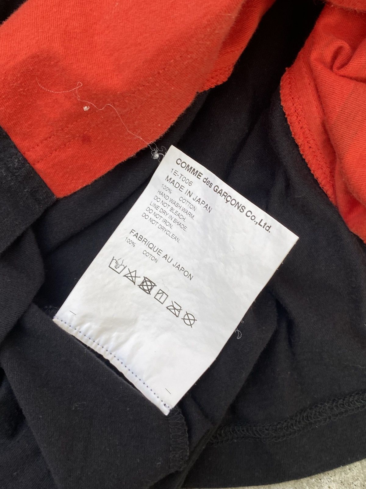 Comme des Garcons Black CDG Black Mickey Mouse split shirt Size US S / EU 44-46 / 1 - 5 Thumbnail