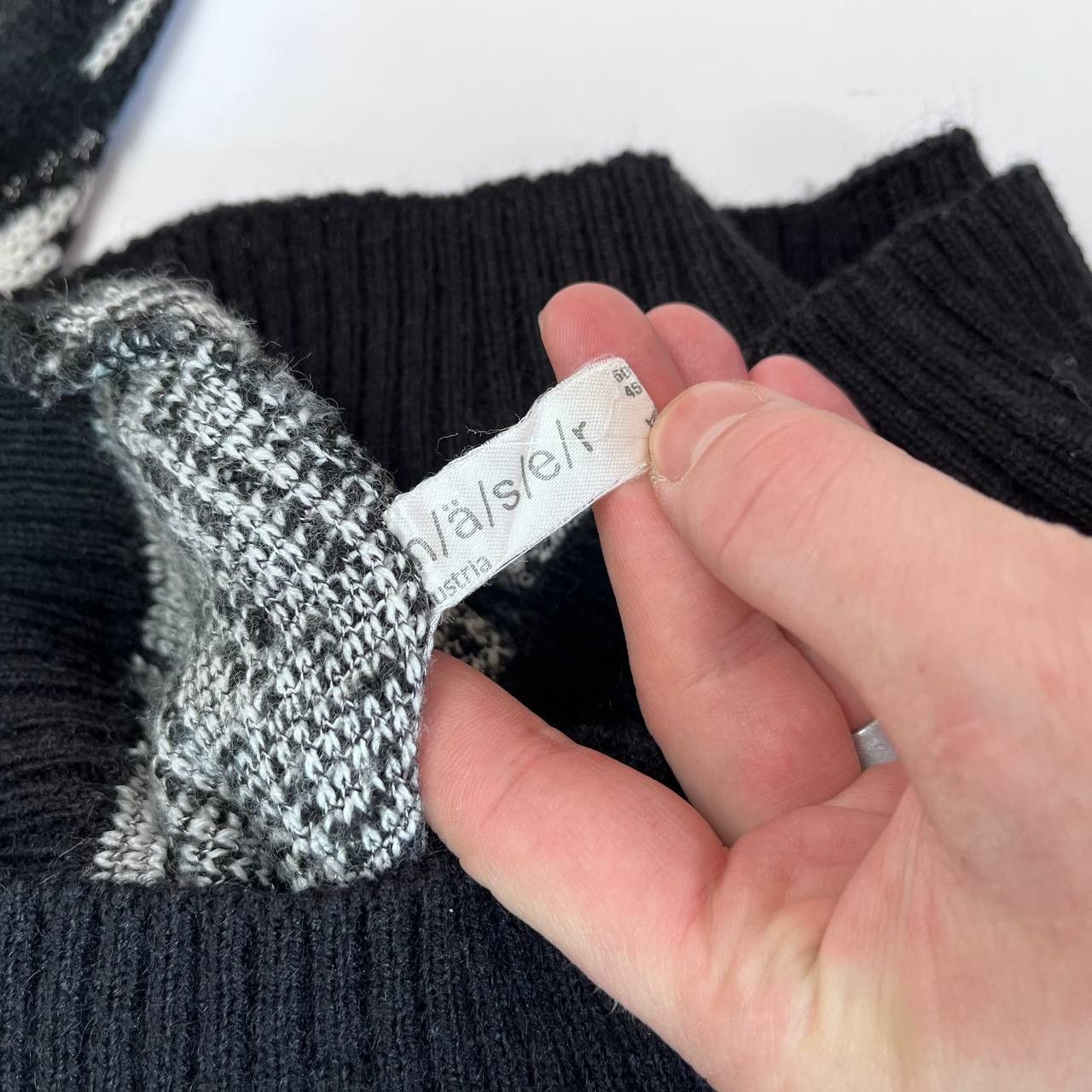 Vintage 90s Maser Knit Wool Ski Sweater Winter Sport Size US S / EU 44-46 / 1 - 7 Thumbnail