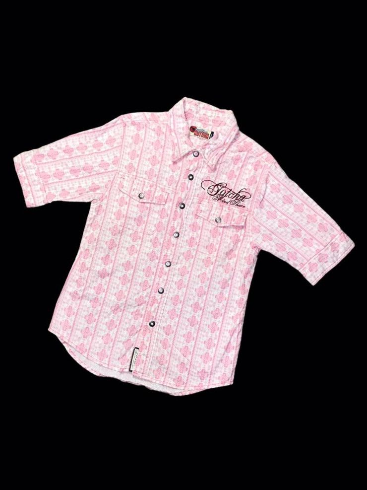 Gotcha Gotcha Ladies Button Up Shirt Size S / US 4 / IT 40 - 1 Thumbnail