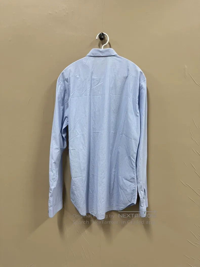Dior Dior Size39 Blue little bee embroidered shirt Size US XXS / EU 40 - 2 Thumbnail
