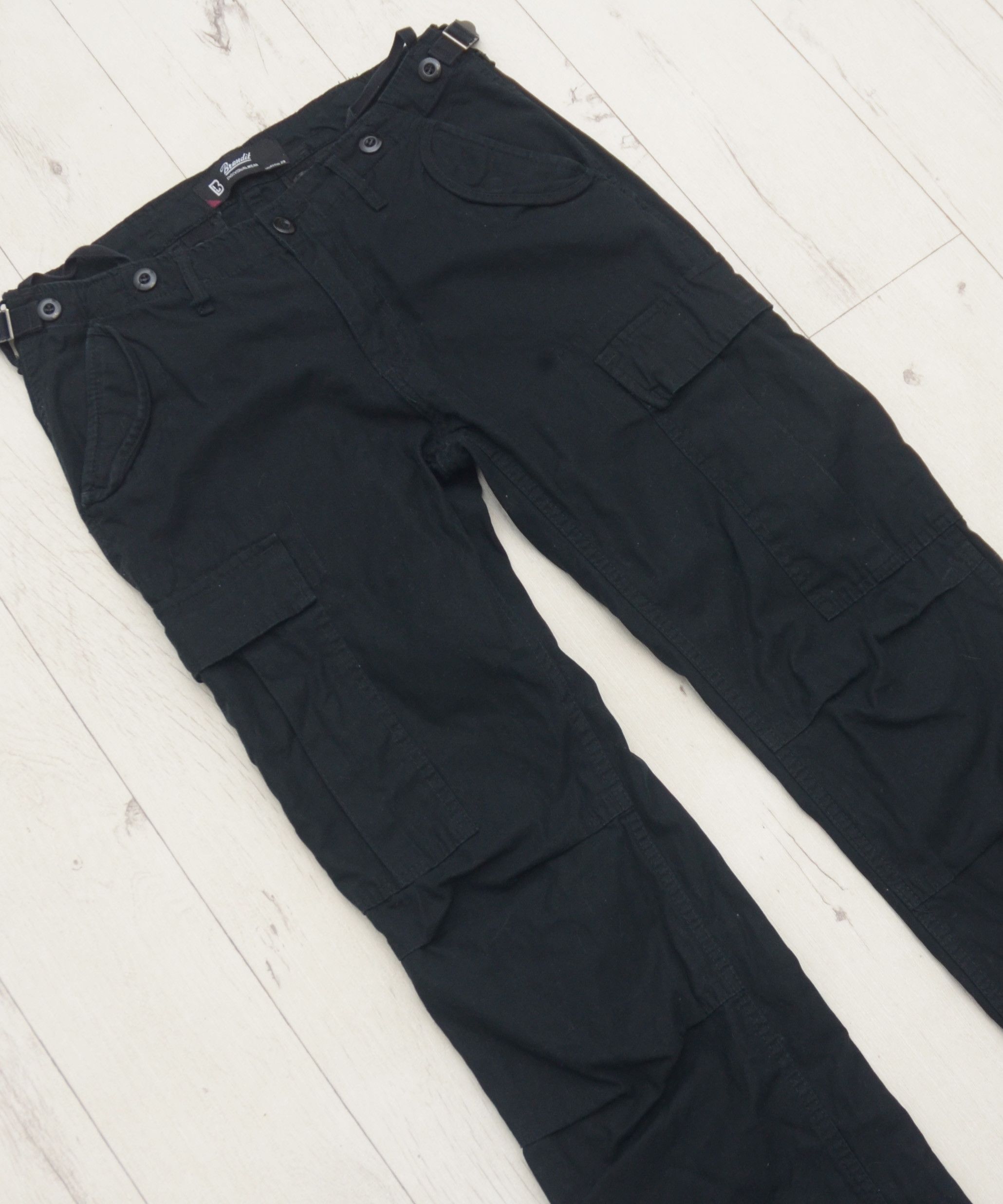 Brandit × Japanese Brand Brandit Japanese Style Bondage Cargo Pants Y2K Military Size 29" - 3 Thumbnail