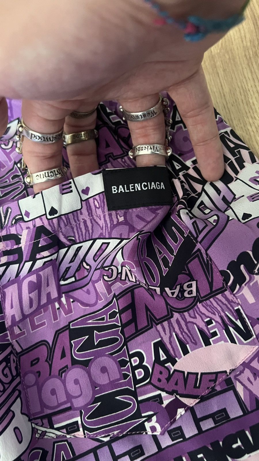 Balenciaga Balenciaga Trompe L'oeil Casino Pants Size US 34 / EU 50 - 5 Thumbnail