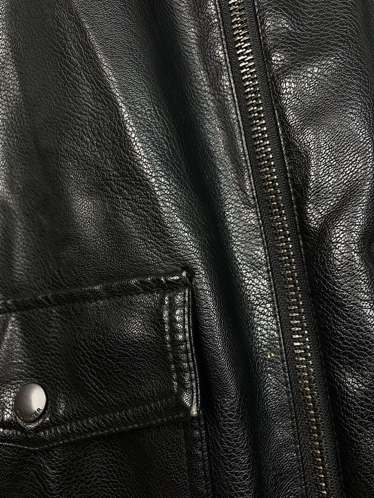 Tommy Hilfiger Rare Tommy Hilfiger Aviator Top Gun jacket Faux leather L Size US L / EU 52-54 / 3 - 8 Thumbnail