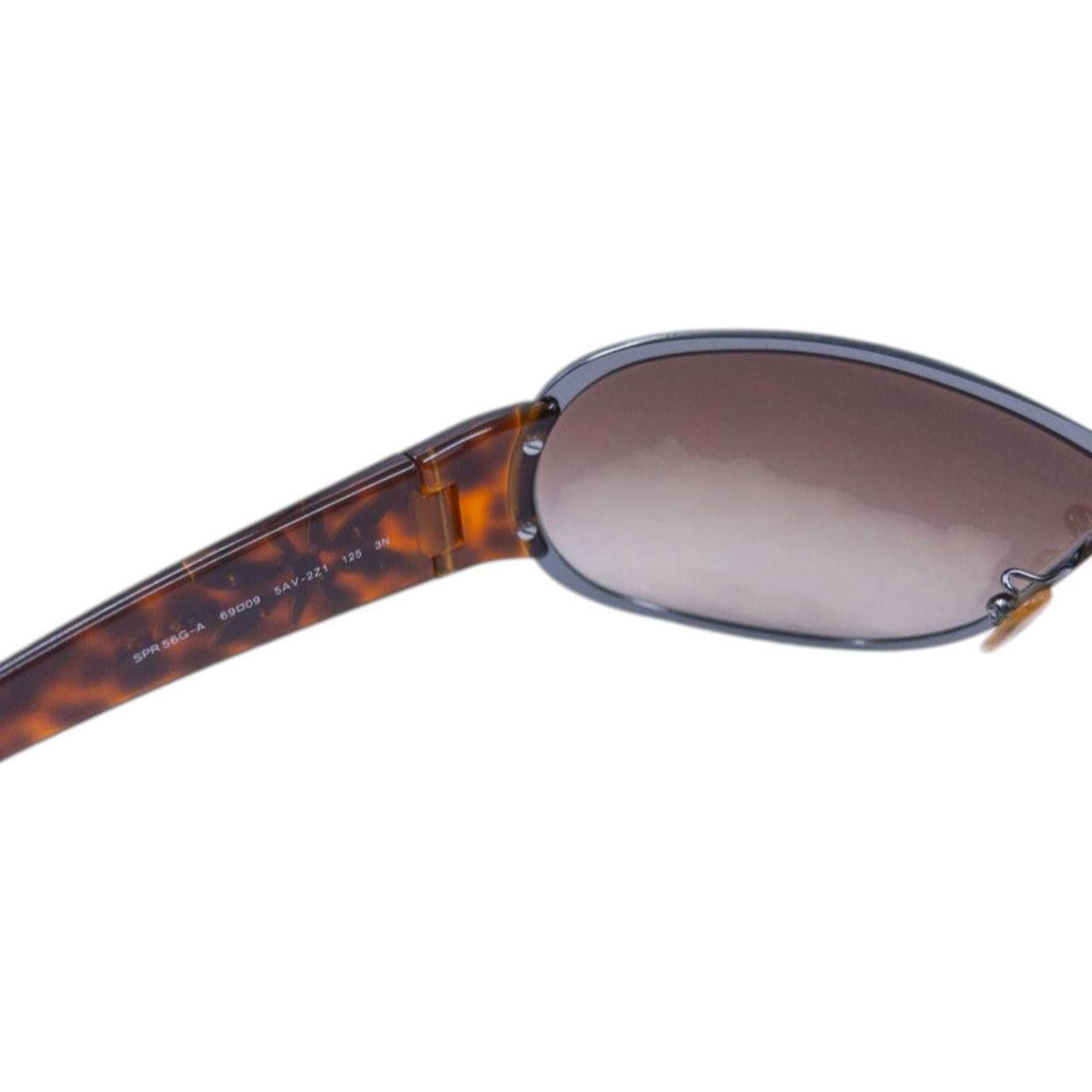 Prada Vintage Prada FlowerTortoise Shell Sunglasses Size ONE SIZE - 6 Thumbnail