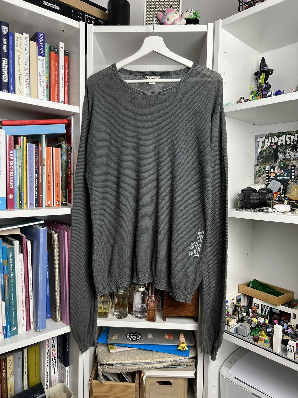 Diesel Vintage Y2K Diesel Avantgarde style sweater XL archive grunge Size US XL / EU 56 / 4 - 1 Thumbnail