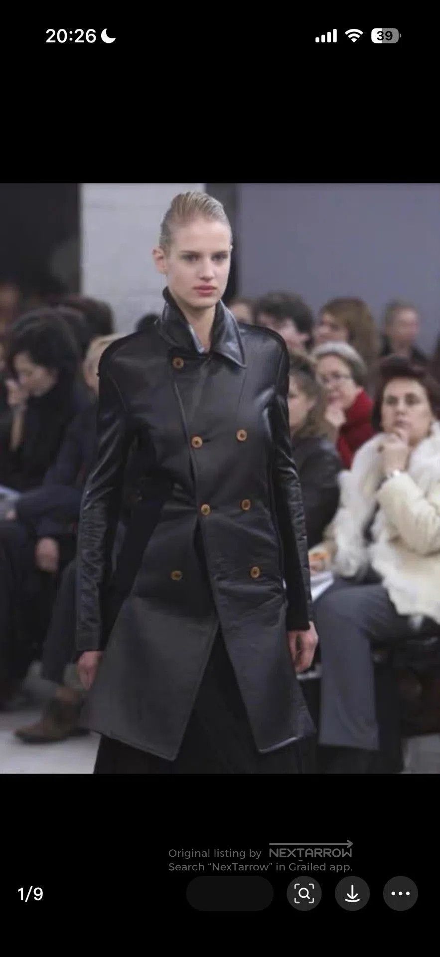 Comme des Garcons Comme des Garçons 02AW Leather Coat. Size US M / EU 48-50 / 2 - 9 Thumbnail