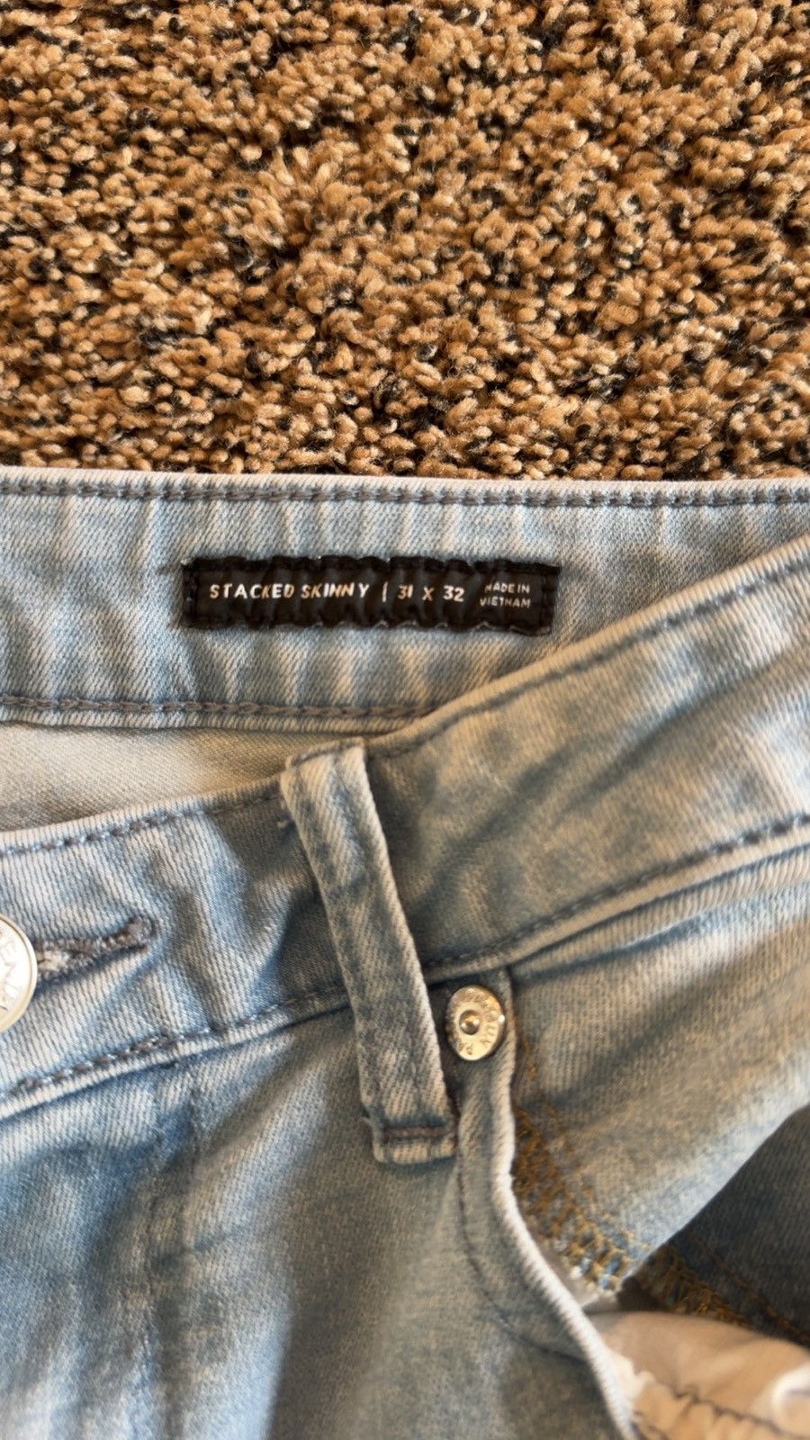 Pacsun Pacsun Stacked Skinny Jeans Size US 31 - 3 Thumbnail