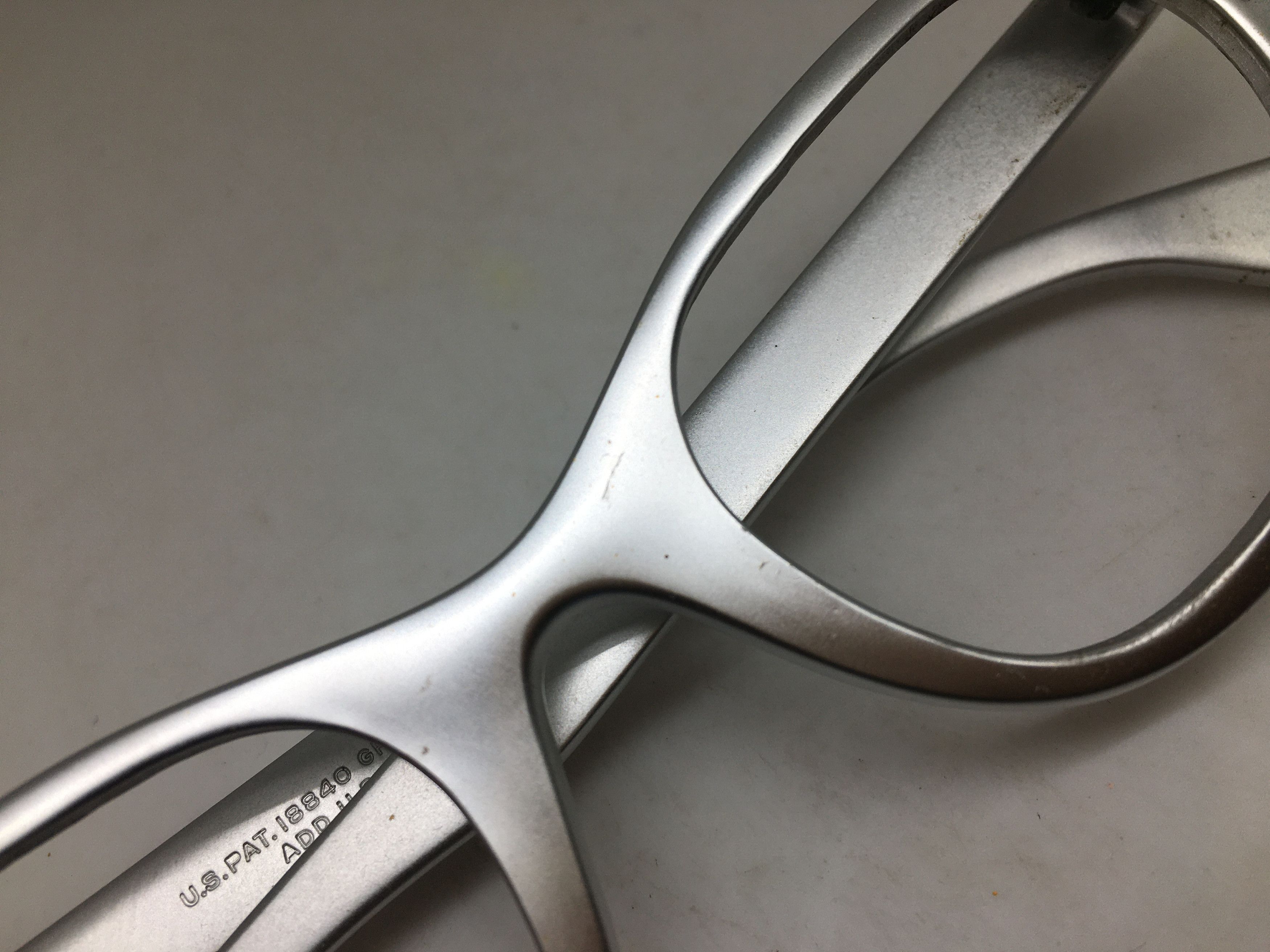 Vintage Vintage 50s TURA Woman Aluminum Cateye Eyeglasses Frame Size ONE SIZE - 10 Thumbnail