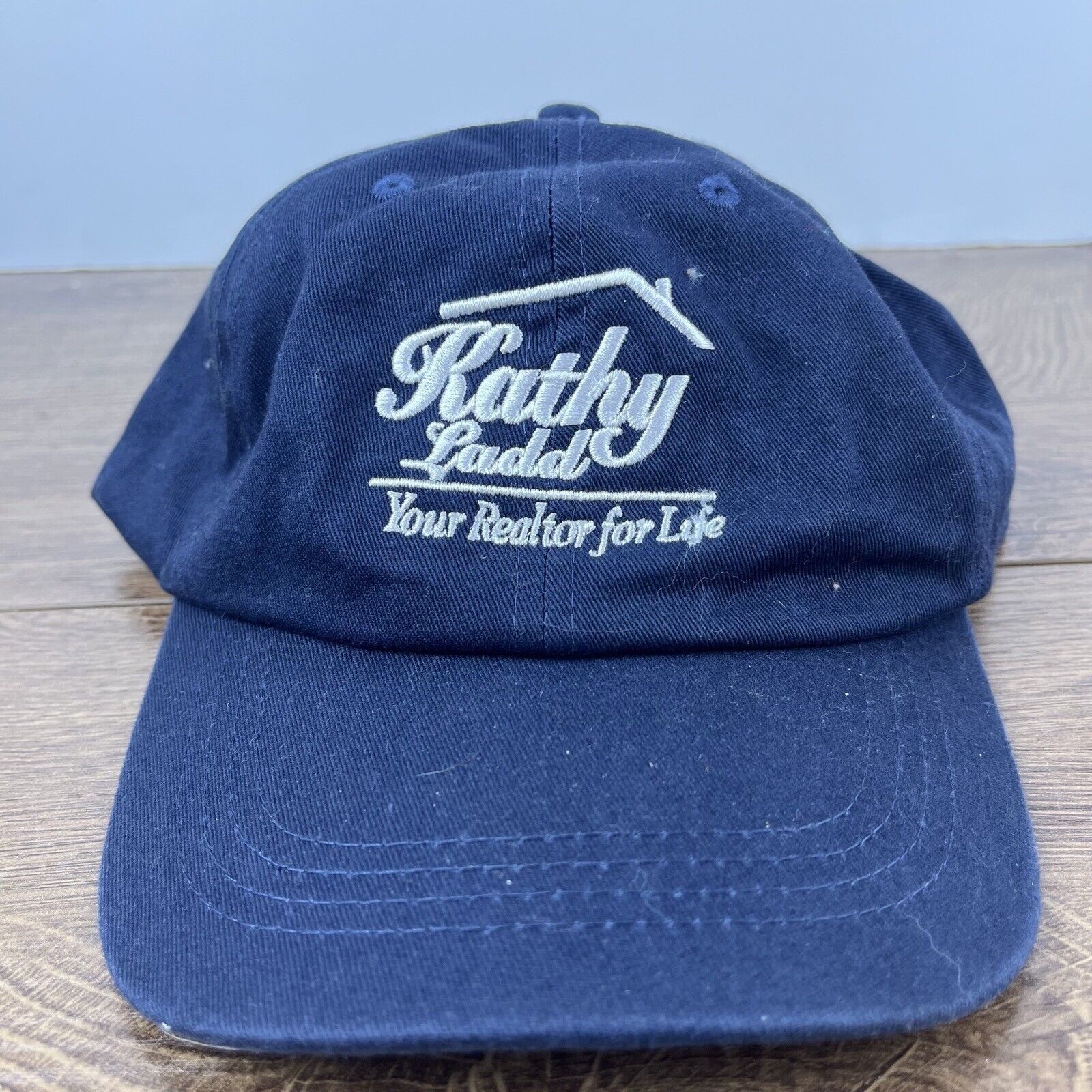 Other Kathy Ladd Realtor Hat Your Realtor Hat Blue Adjustable Hat Size ONE SIZE - 2 Thumbnail