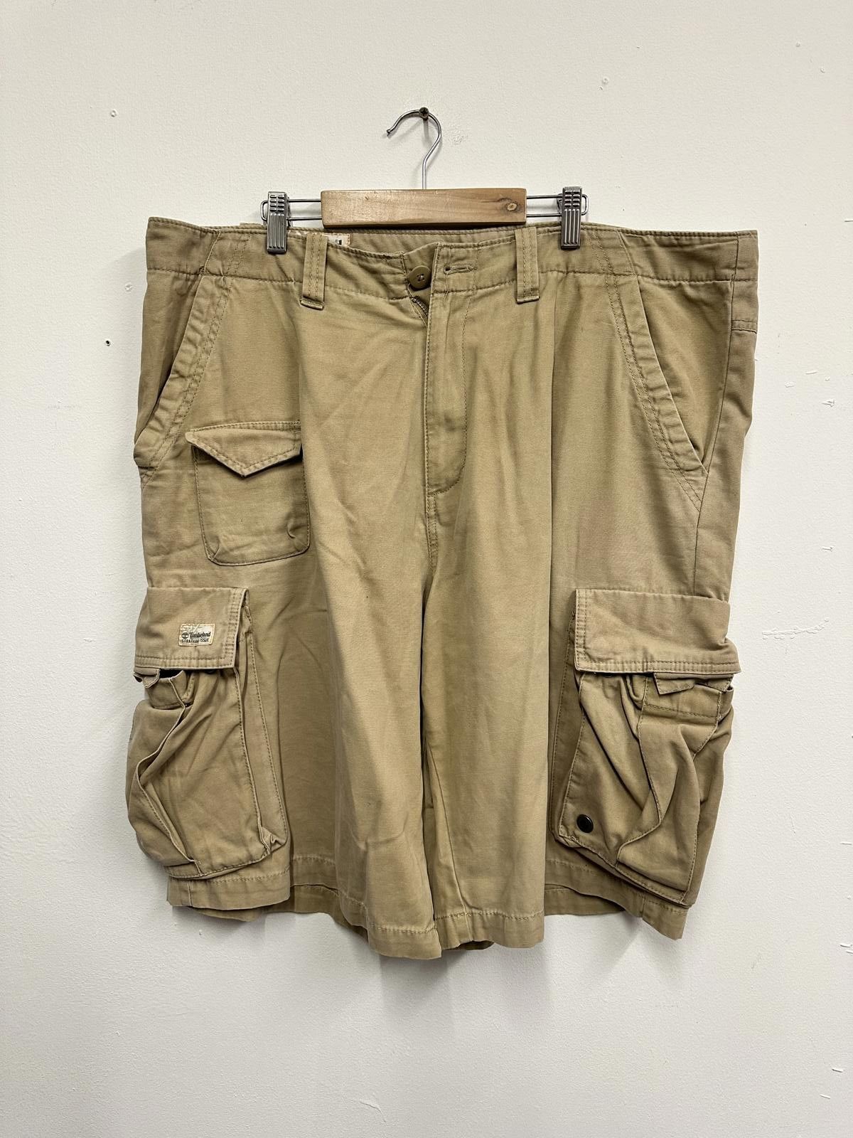 Timberland Timberland Stratham Issue Khaki Cargo Shorts Waist 40 Size US 40 / EU 56 - 4 Thumbnail