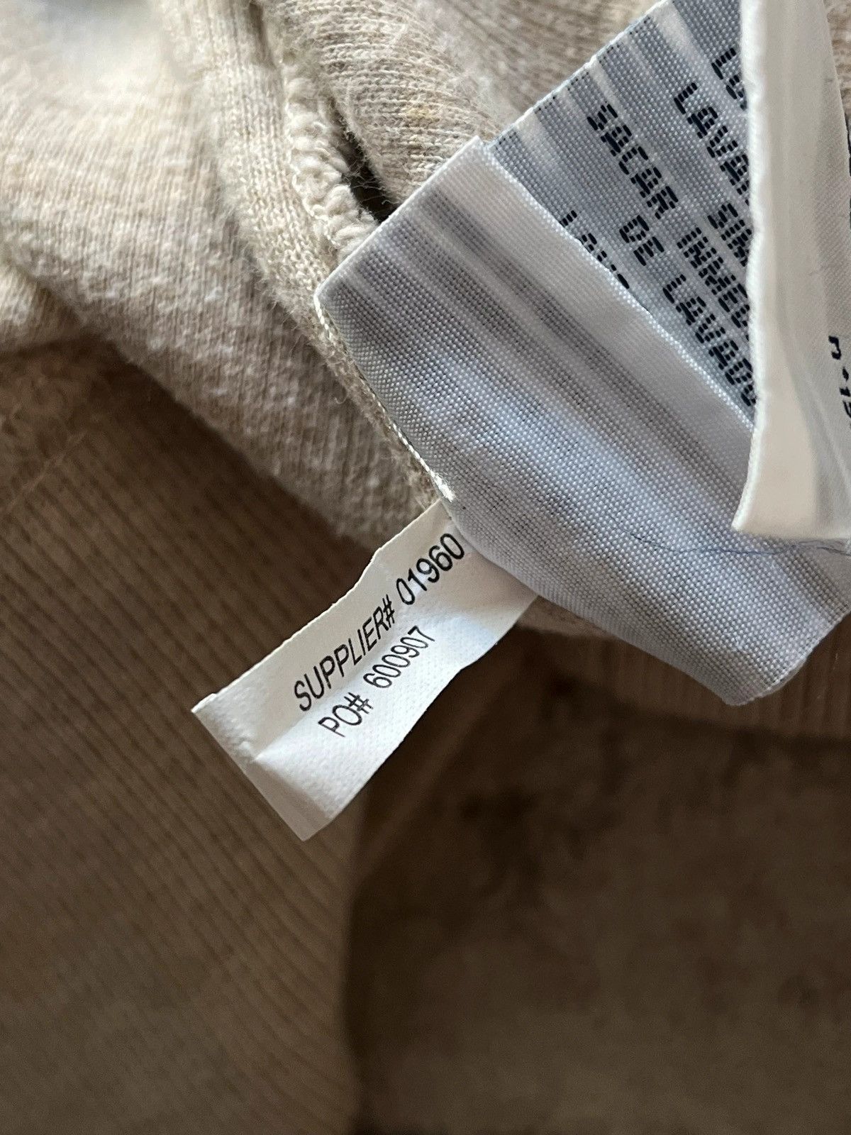 Polo Ralph Lauren Polo Ralph Lauren Sz L Small Pony Beige Sweatshirt Size US L / EU 52-54 / 3 - 10 Thumbnail