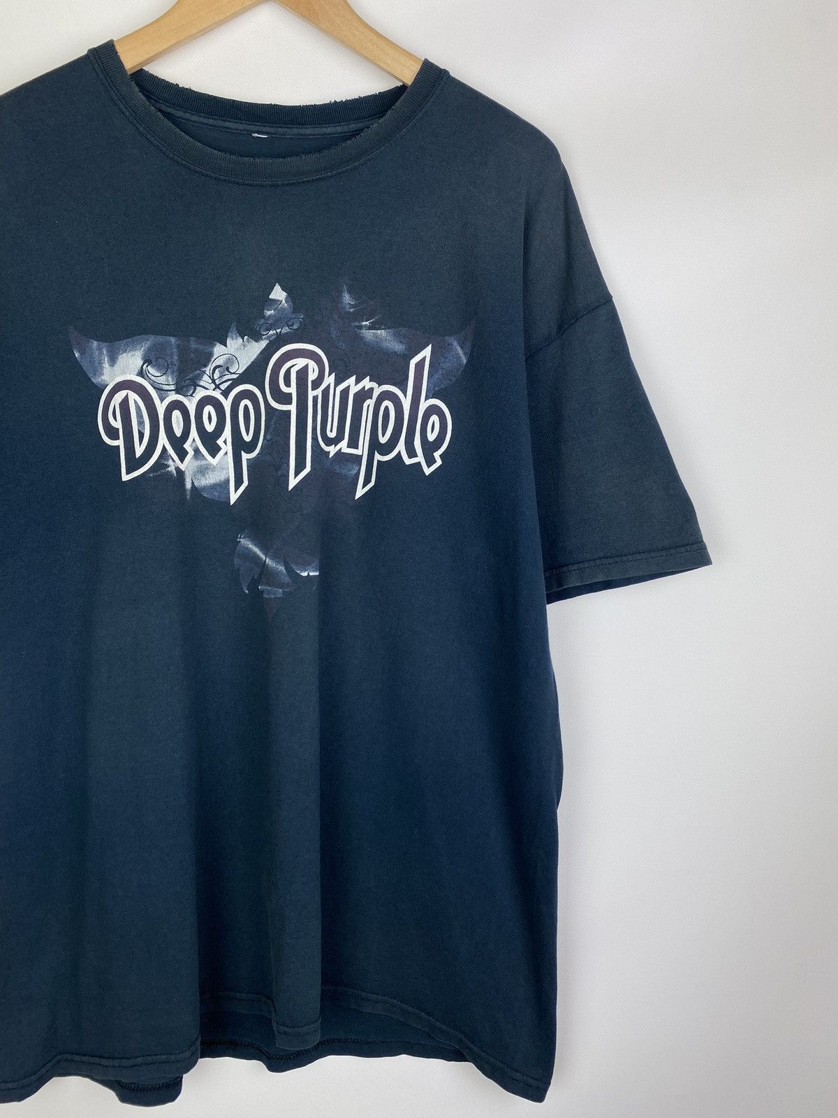 Band Tees Deep Purple men’s vintage distressed band tour t shirt Size US XXL / EU 58 / 5 - 3 Thumbnail