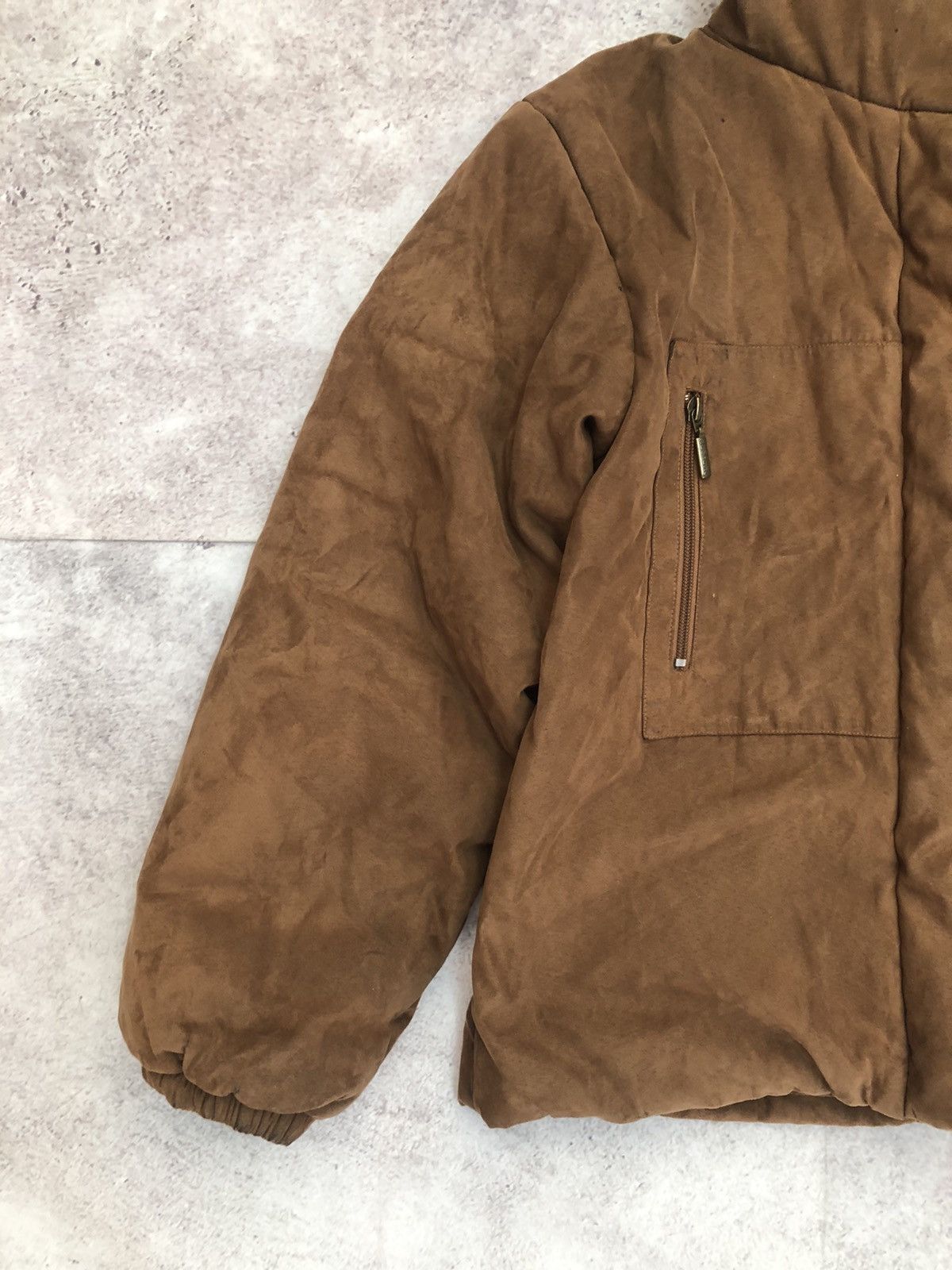 Other Bitte Kai Rend suede cropped puffer Jacket Size US S / EU 44-46 / 1 - 5 Thumbnail