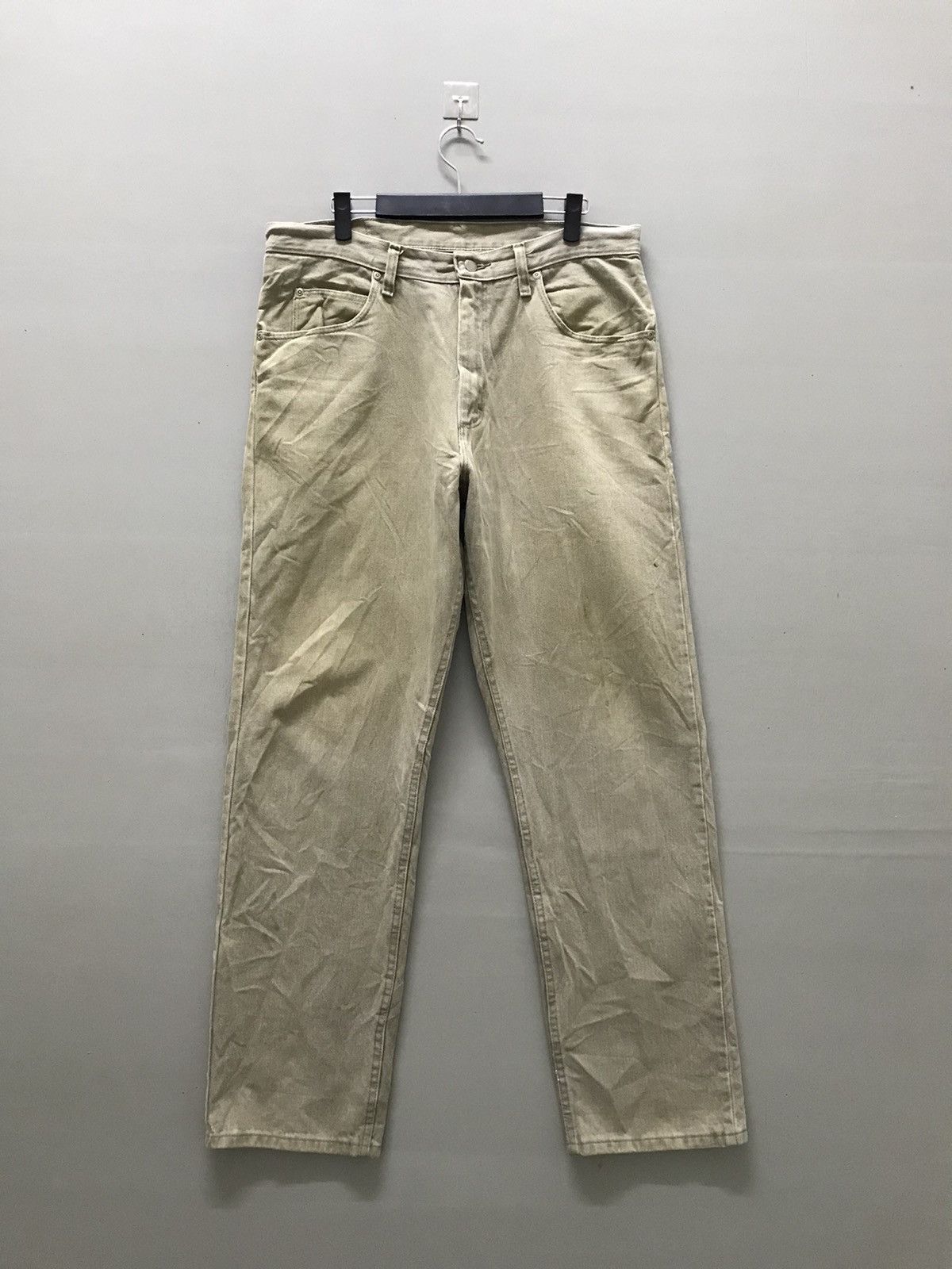 image of Vintage Wrangler Brown Denim Pants, Men's (Size 36)