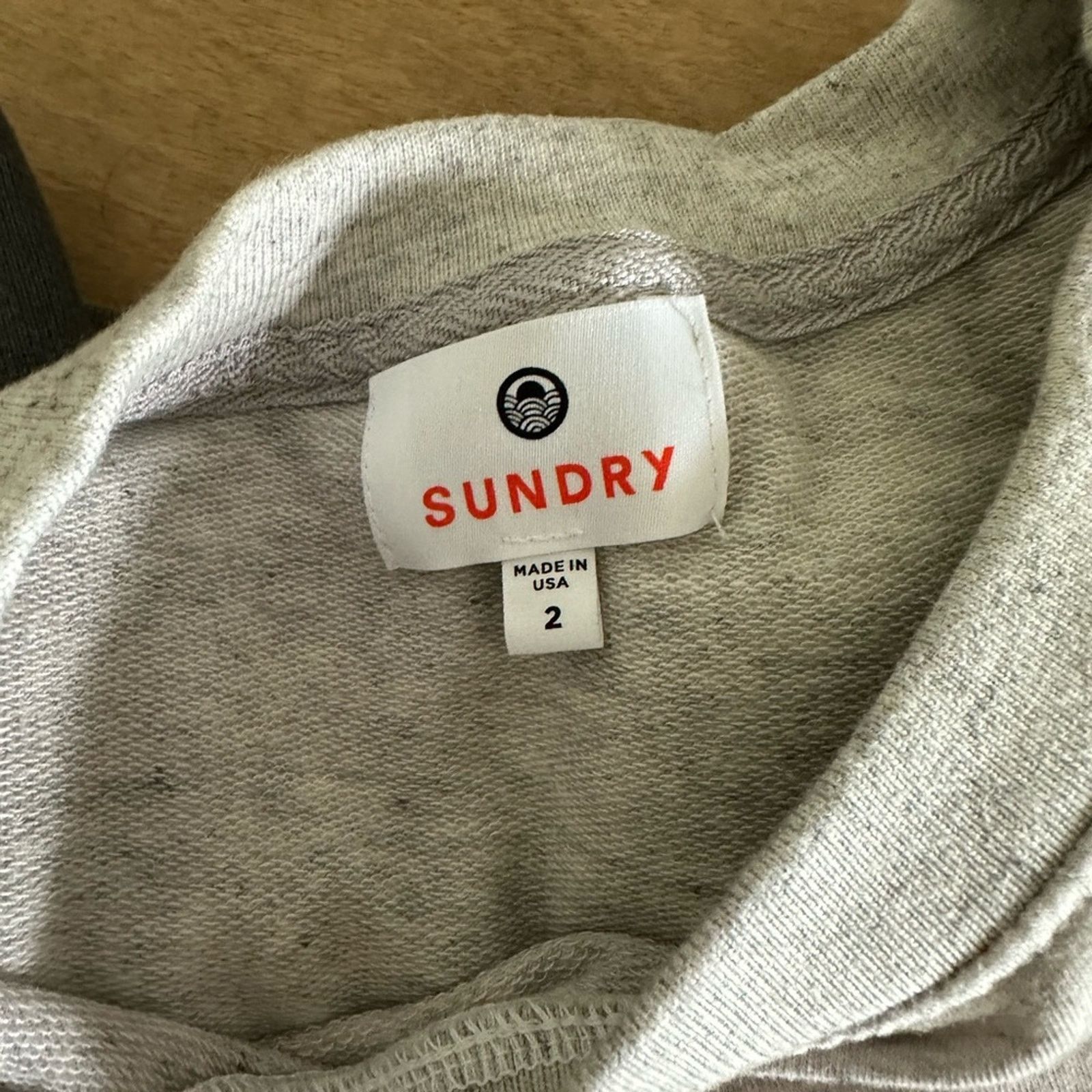 Sundry Sundry TieDye Gradient Crewneck! Size 2 Medium Size M / US 6-8 / IT 42-44 - 4 Thumbnail