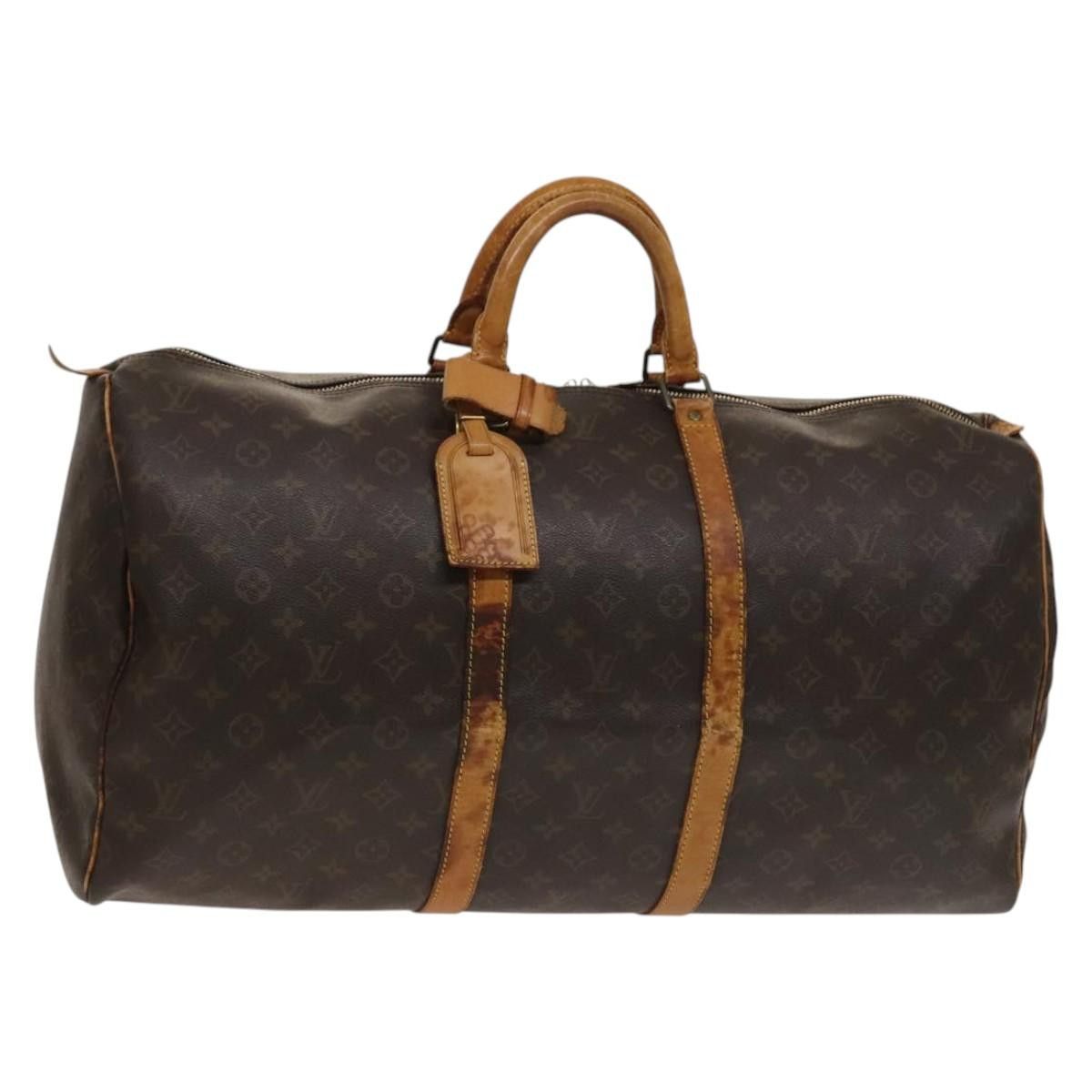 Louis Vuitton LOUIS VUITTON Monogram Keepall 55 Boston Bag M41424 Size ONE SIZE - 1 Thumbnail