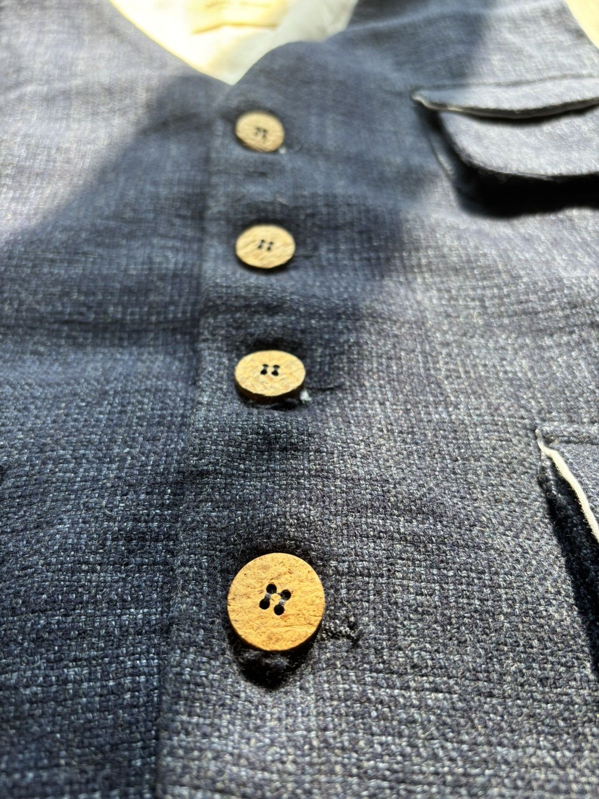 Geoffrey B. Small × Marc Point Venezia × SSSR Venezia Marc Point Venezia Wool Flax Vest Size US L / EU 52-54 / 3 - 6 Thumbnail