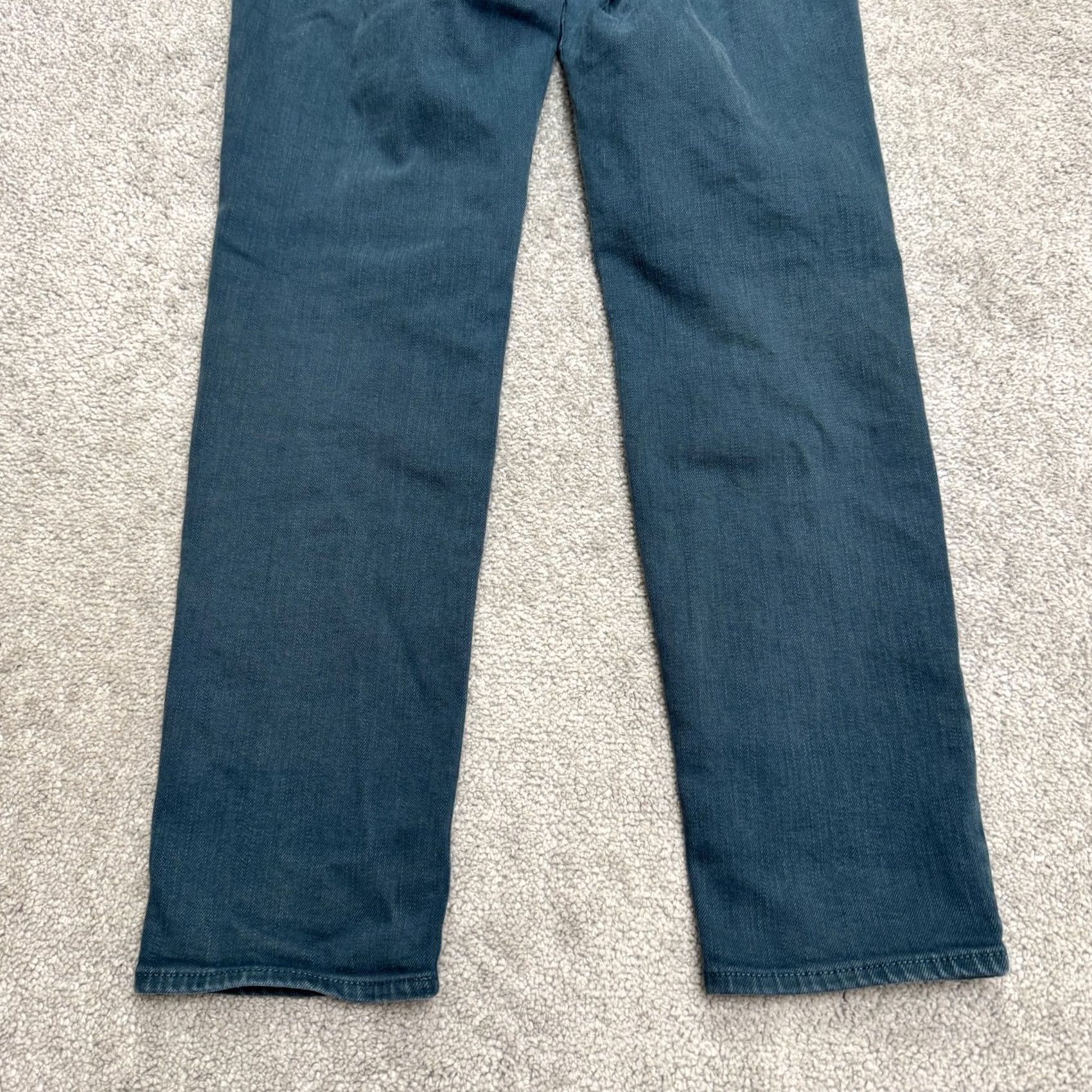 Denime AG Adriano Goldschmied The Stilt Cigarette Denim Jeans Womens 32R Blue Stretch Size 24" / US 00 / IT 34 - 5 Thumbnail