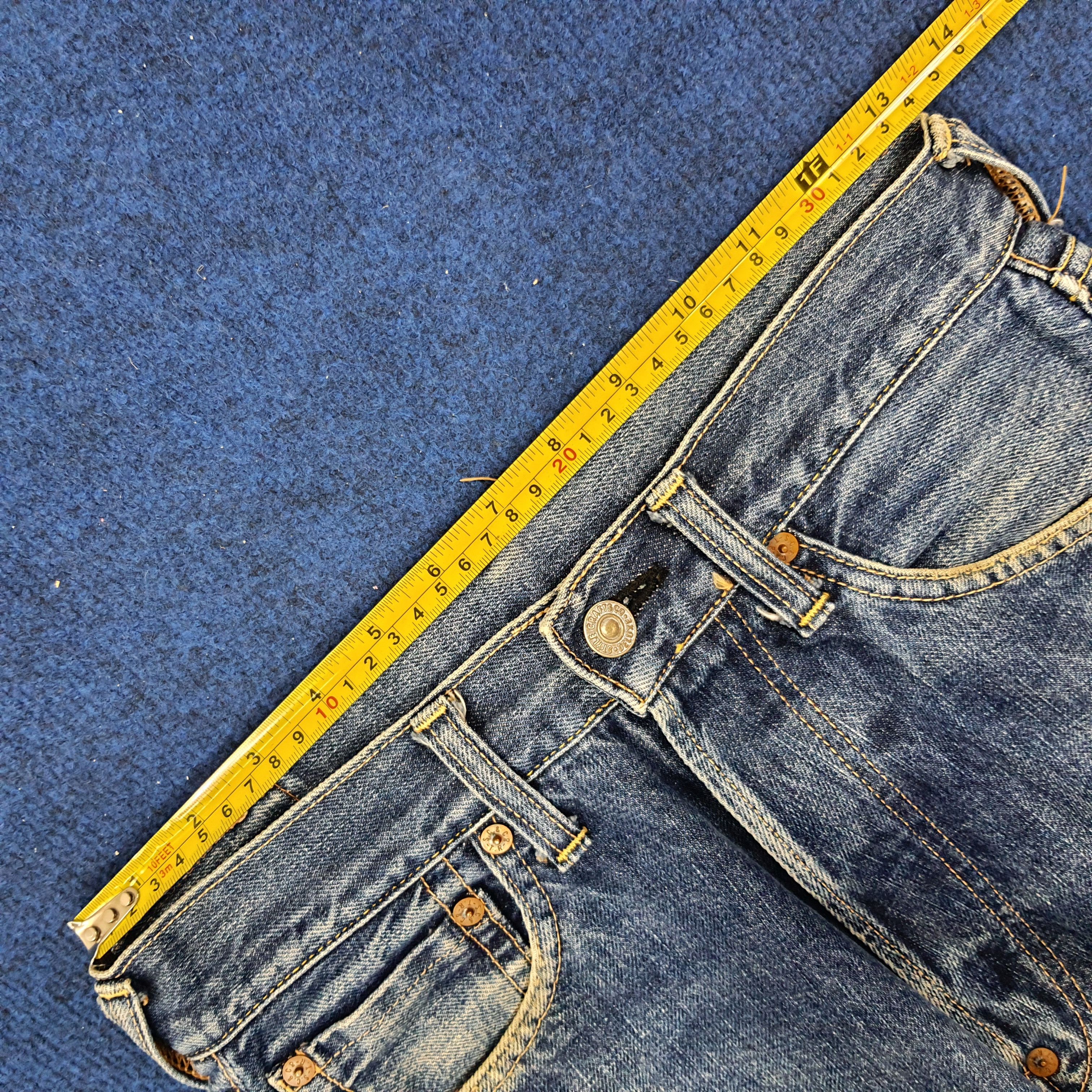 Japanese Brand × Vintage Vintage Evisu Salvadge Japan Brand Custom Daicock Jeans Size US 26 / EU 42 - 10 Thumbnail