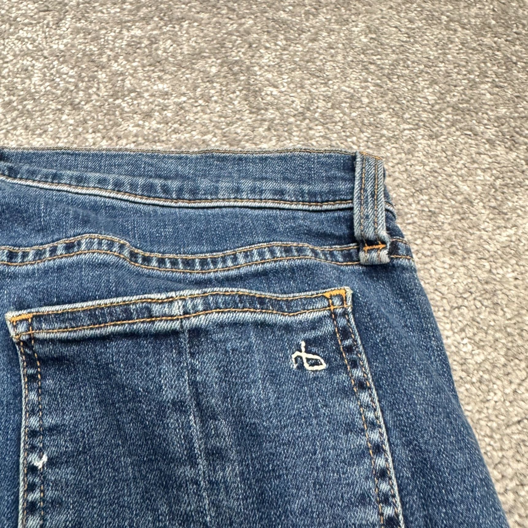 Rag & Bone rag & bone Denim Jeans Womens 30 Blue Medium Stretch Regular 5-Pocket City Streetwear, Jeans, Rag & Bone Womens 30 Blue Medium Stretch Regular Size 30" / US 8 / IT 44 - 4 Thumbnail