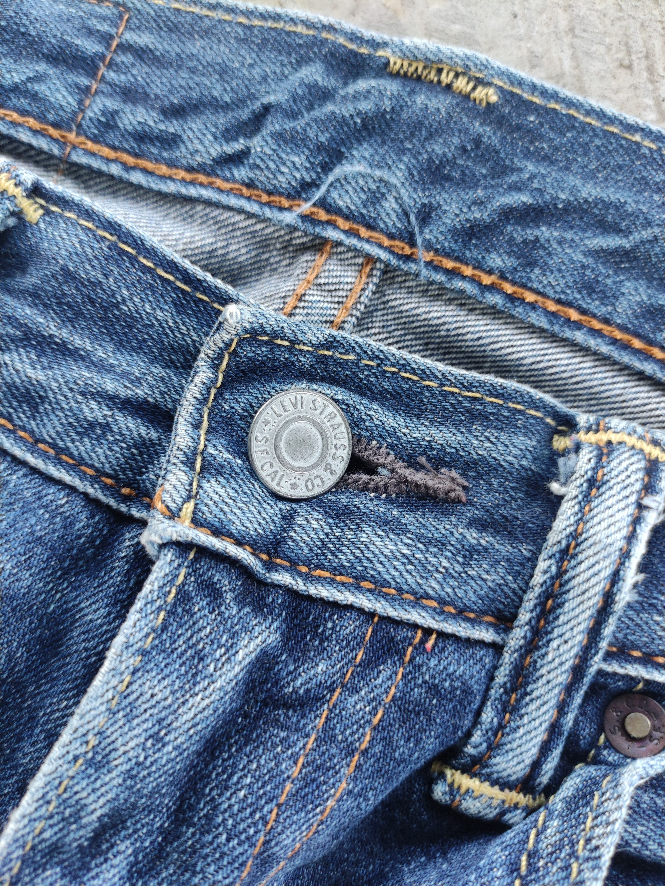 Levi's Vintage Levis Jean Distressed Faded Denim Size US 32 / EU 48 - 5 Thumbnail