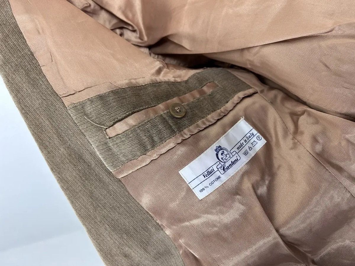 Balmain 70s Vintage Pierre Balmain Velluti Cantoni Velour Blazer Size 48R - 12 Thumbnail