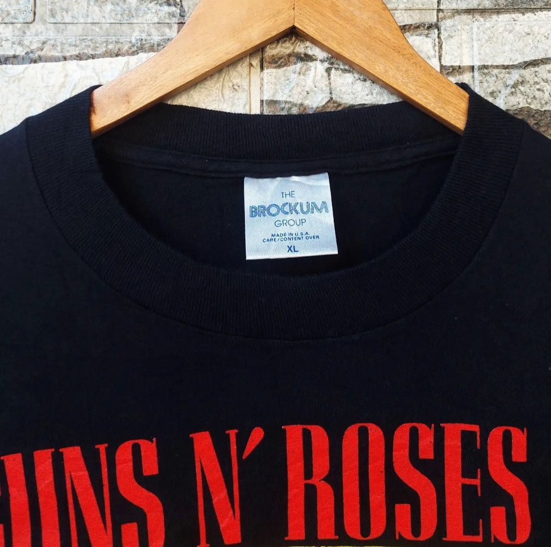 Band Tees Vintage 90's Guns N Roses Use Your Illusion Tour 1991-1992 Size US L / EU 52-54 / 3 - 7 Thumbnail
