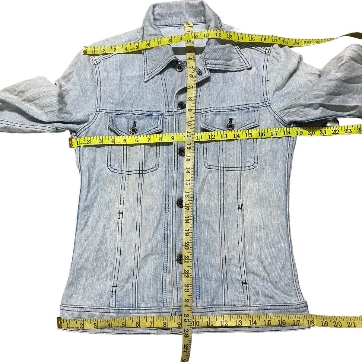 5351 POUR LES HOMMES 5351 Pour Les Hommes Denim Jacket Size US S / EU 44-46 / 1 - 11 Thumbnail