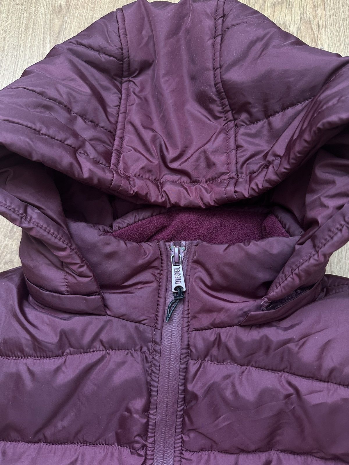 Diesel Diesel Women’s Puffer Jacket Hooded Lightweight Quilted Coat Size S / US 4 / IT 40 - 5 Thumbnail
