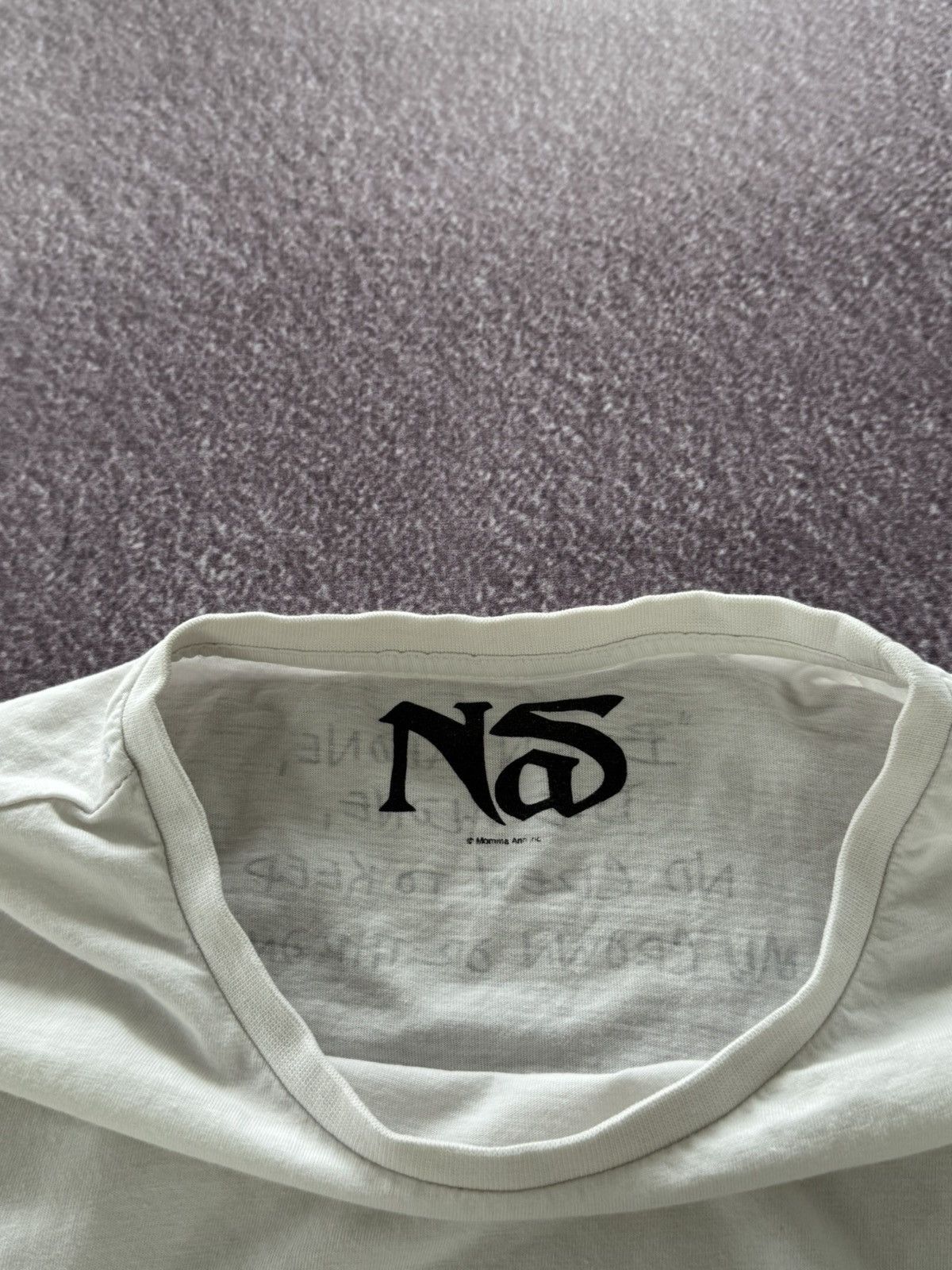 Nas NAS Rap/Hip-Hop 00s Streetwear Long Sleeve T-Shirt Size US M / EU 48-50 / 2 - 7 Thumbnail