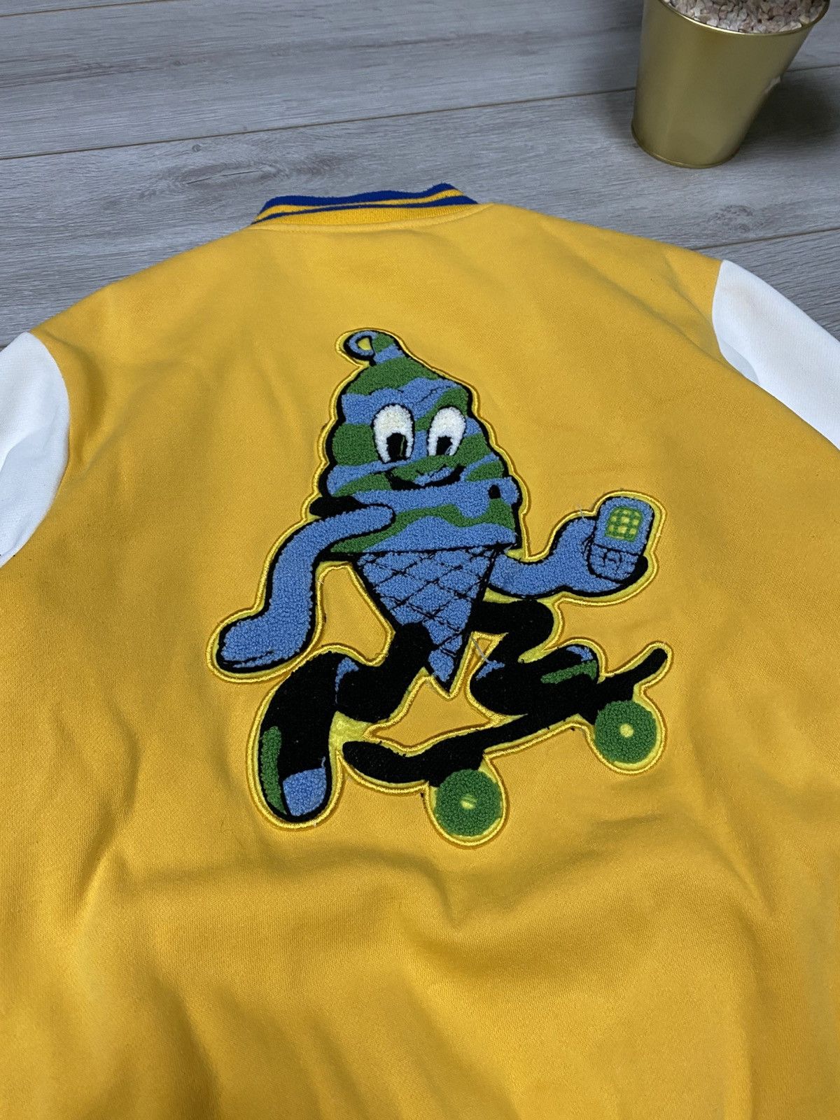 Icecream Ice Cream vintage Cone Varsity Jacket volumetric logo Size US S / EU 44-46 / 1 - 11 Thumbnail