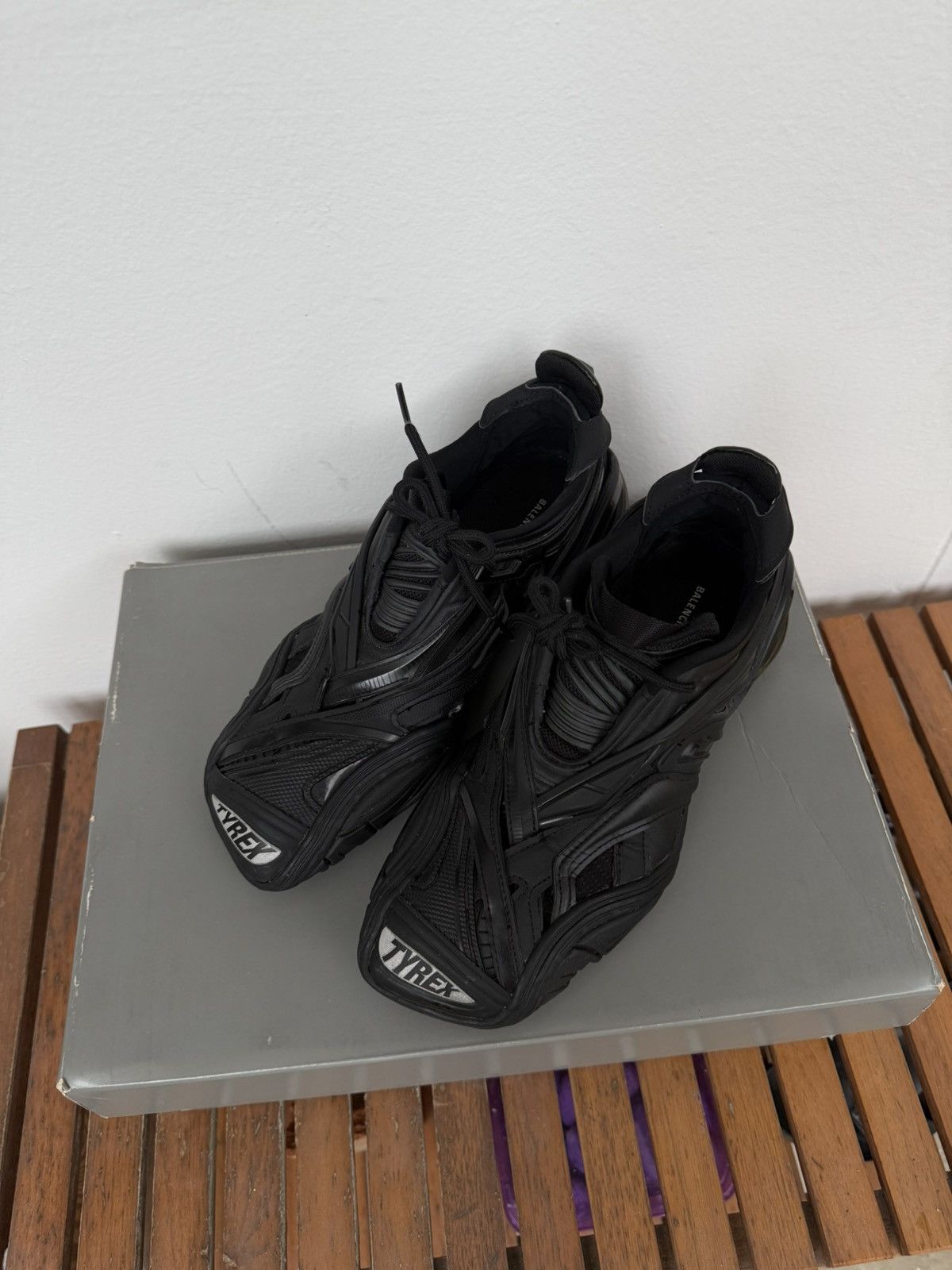 Balenciaga Balenciaga Tyrex Sneakers Size US 8 / IT 38 - 1 Thumbnail