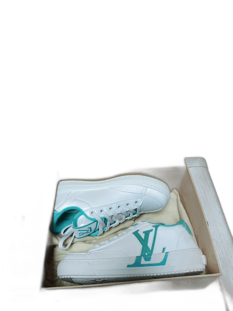 Louis Vuitton LV Women's Low-Top Lace-Up Sneakers Size US 5 / IT 35 - 1 Thumbnail