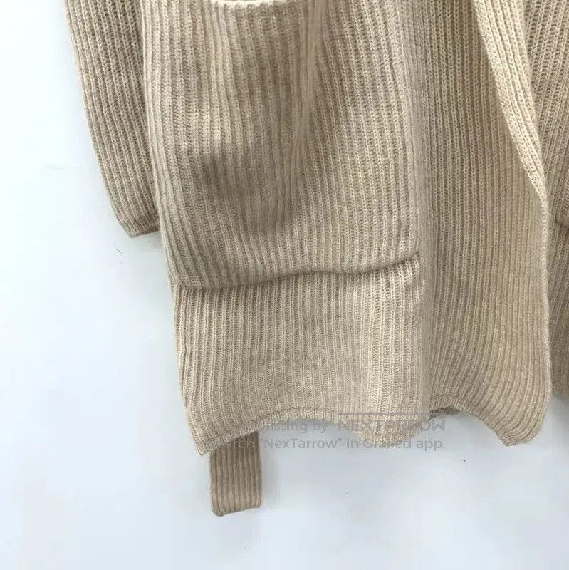 Max Mara MaxMara Brown Wool Women's Cardigan . Size S / US 4 / IT 40 - 4 Thumbnail