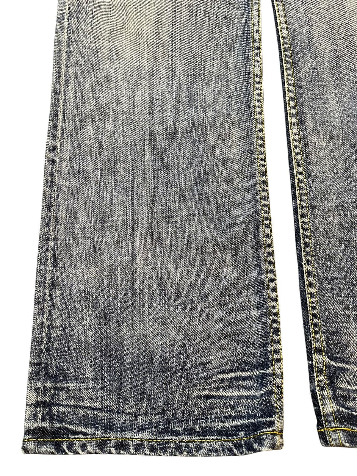 Hummel Vintage Hummel Blue Faded Wash Style Baggy Jeans Size US 32 / EU 48 - 7 Thumbnail