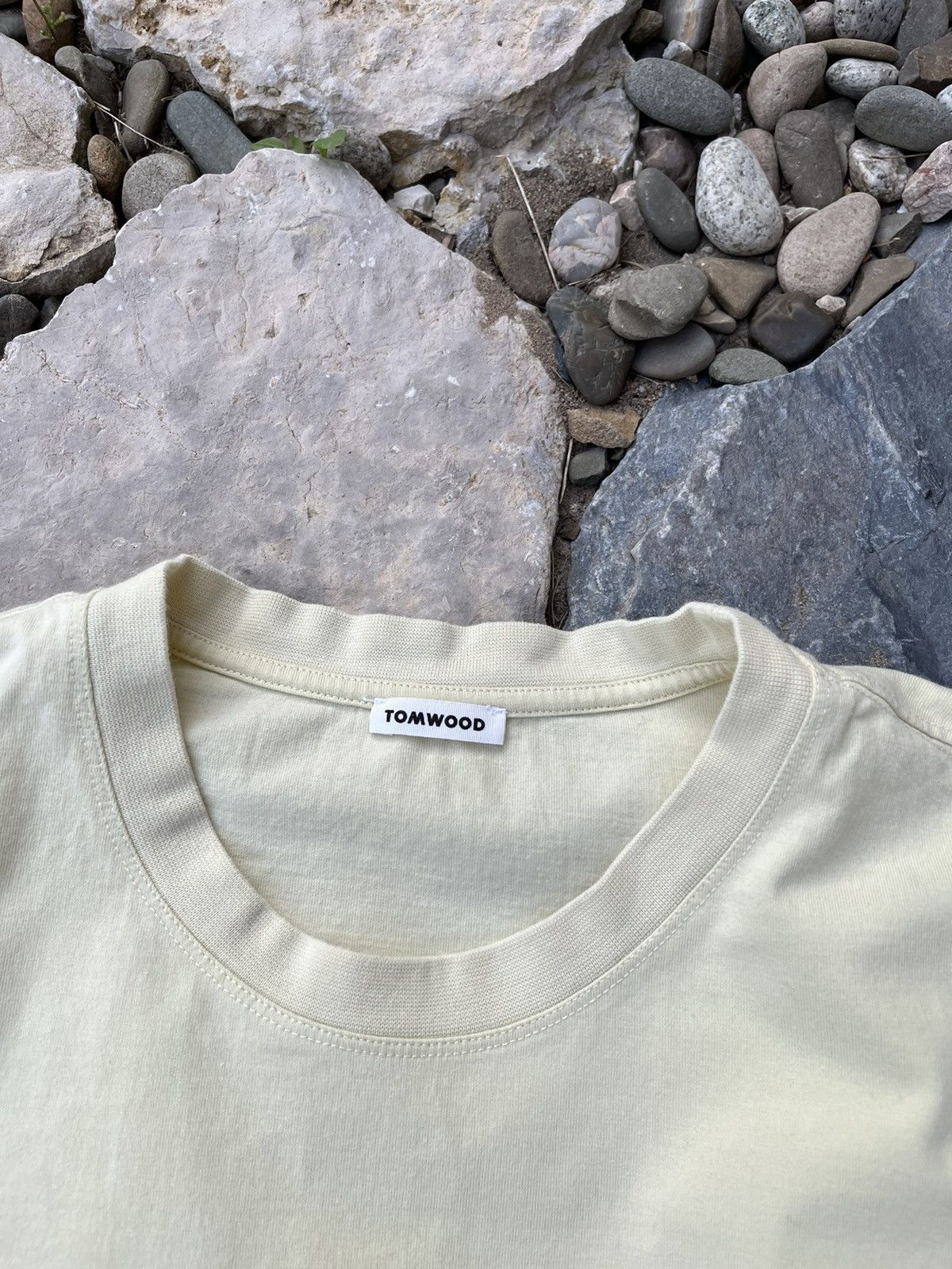 Tom Wood Tom Wood Mercer tee basic t-shirt boxy baggy if not when Size US L / EU 52-54 / 3 - 8 Thumbnail
