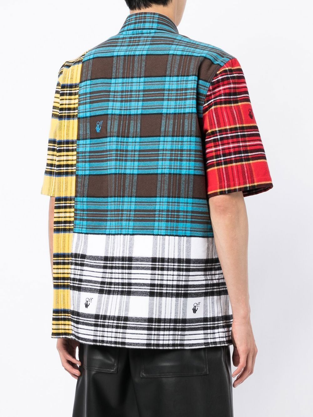 Off-White o1y0325 Patterned Shirt in Multicolor Size US M / EU 48-50 / 2 - 2 Thumbnail
