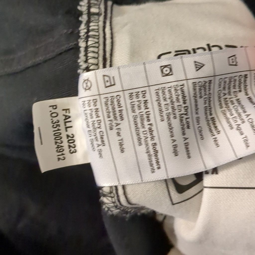 Carhartt Carhartt relaxed fit black rugged canvas pants size 14 Size 36" / US 14 / IT 50 - 5 Thumbnail