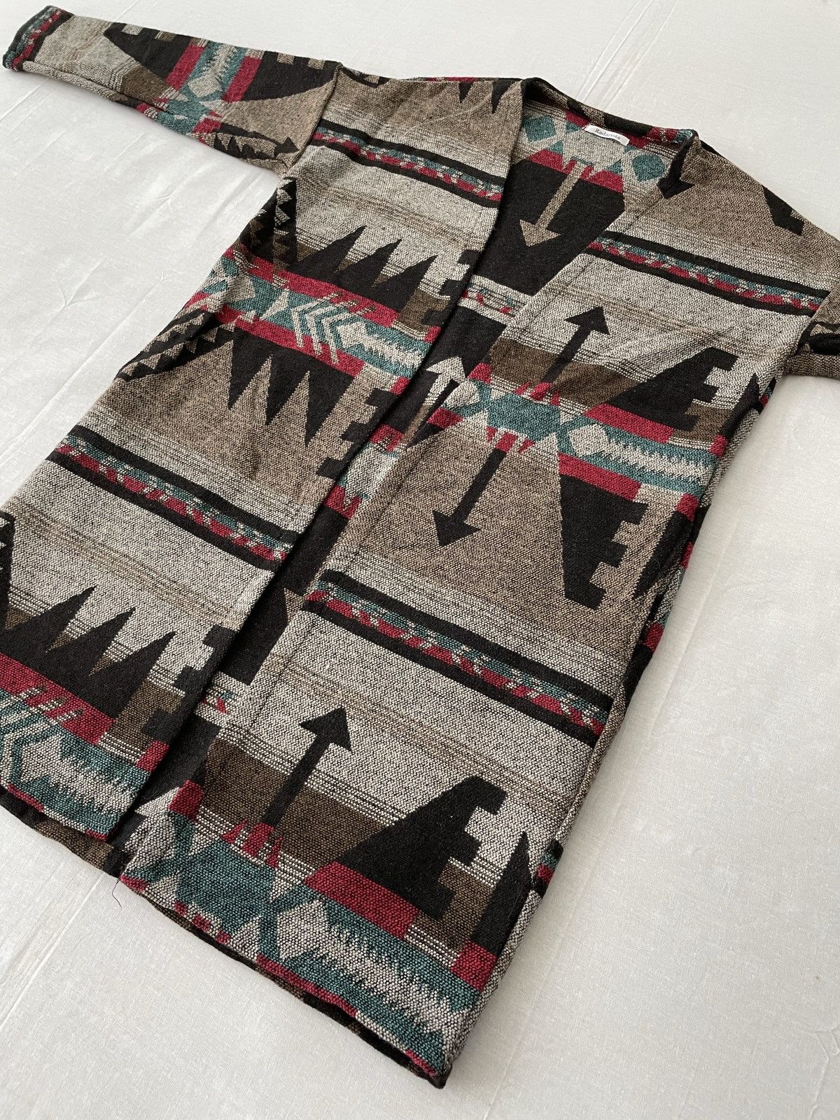 Japanese Brand Aztec Navajo Motif Cardigan Coat Sanjuro Style Size US M / EU 48-50 / 2 - 3 Thumbnail