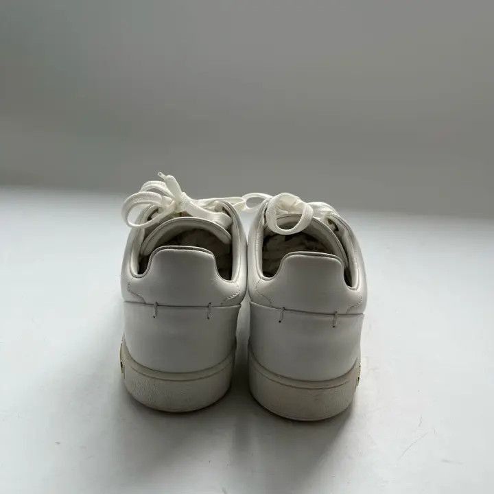 Louis Vuitton Louis Vuitton Cat Illustration White Sneakers -2508 Size US 6 / IT 36 - 3 Thumbnail