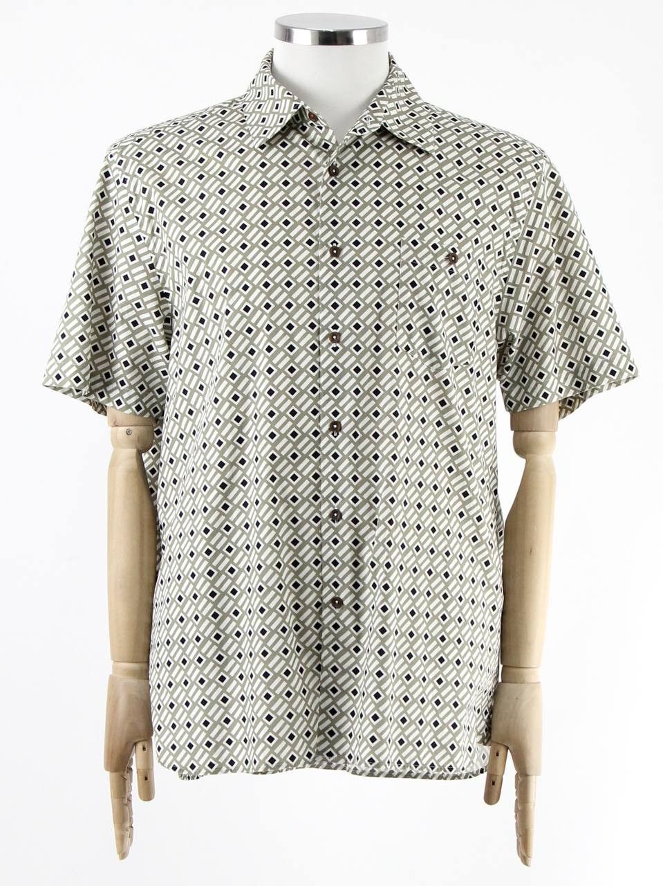 Ted Baker TED BAKER Printed short-sleeved shirt Size US XL / EU 56 / 4 - 1 Thumbnail