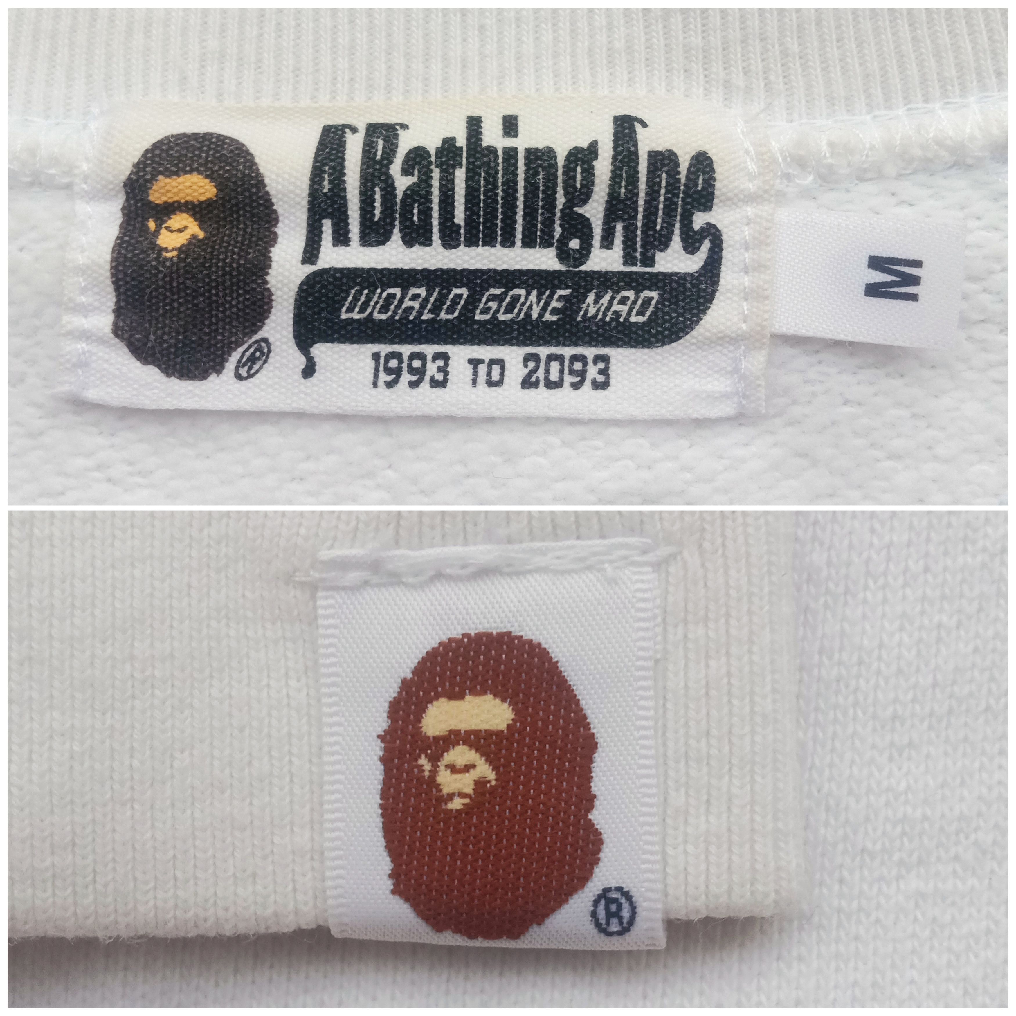 Bape Shark Crewneck Size US M / EU 48-50 / 2 - 7 Thumbnail