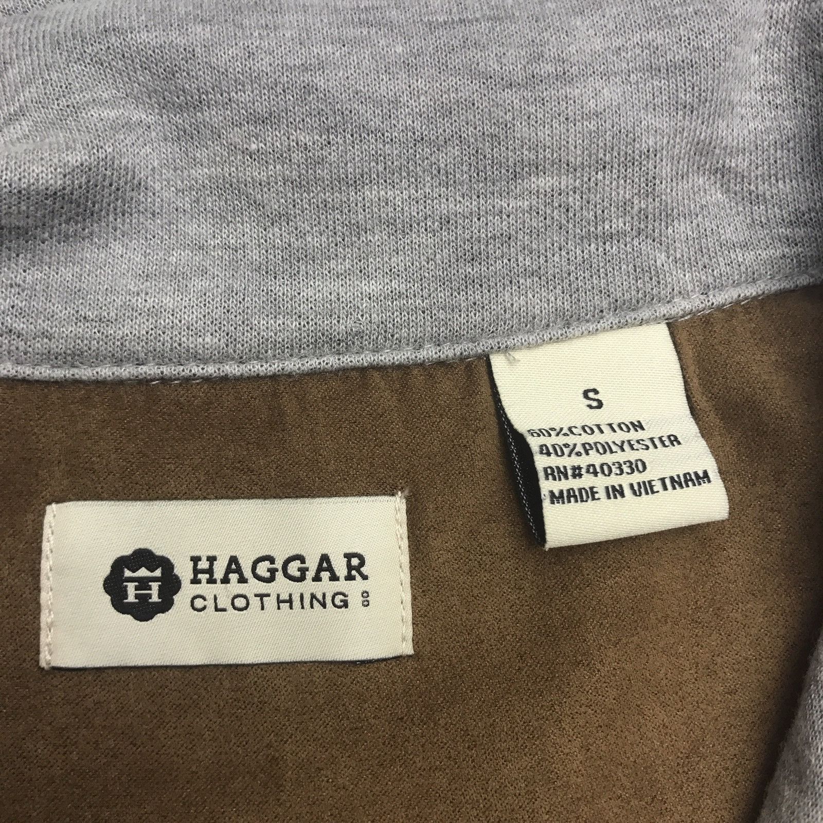 Haggar Haggar Clothing Mens Long sleeve sweater Small S Size US S / EU 44-46 / 1 - 3 Thumbnail
