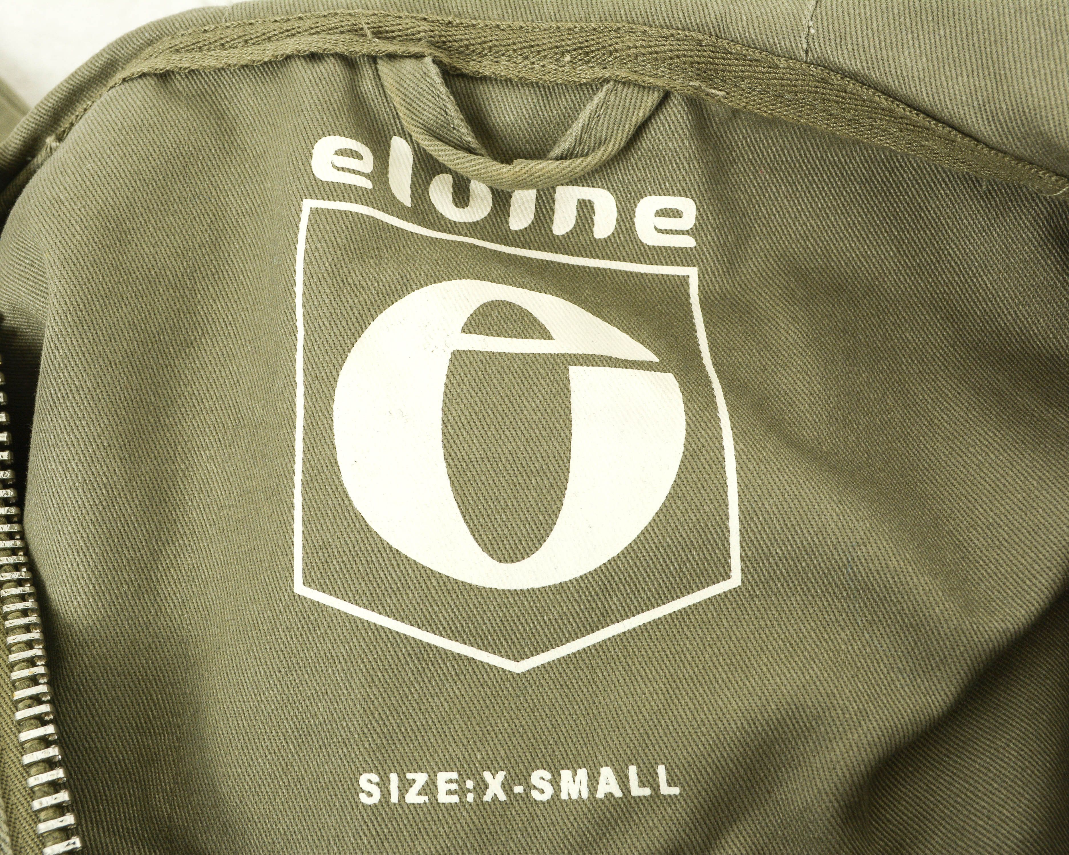 ELVINE ELVIRA Women XS Jacket Coat Ladies Olive Hooded Basic Cotton Size XS / US 0-2 / IT 36-38 - 5 Thumbnail